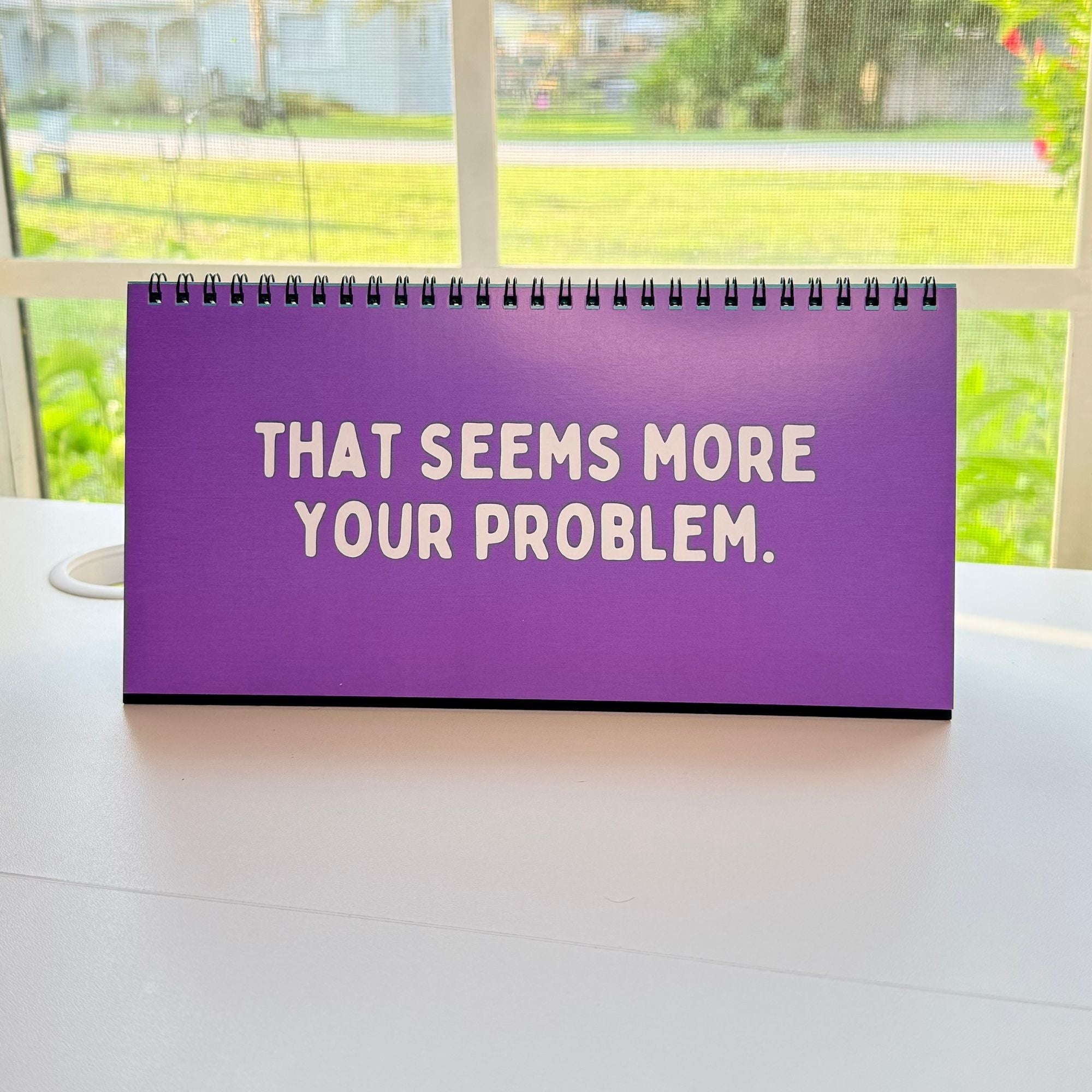 The Daily Mood Desk Sign Colorful