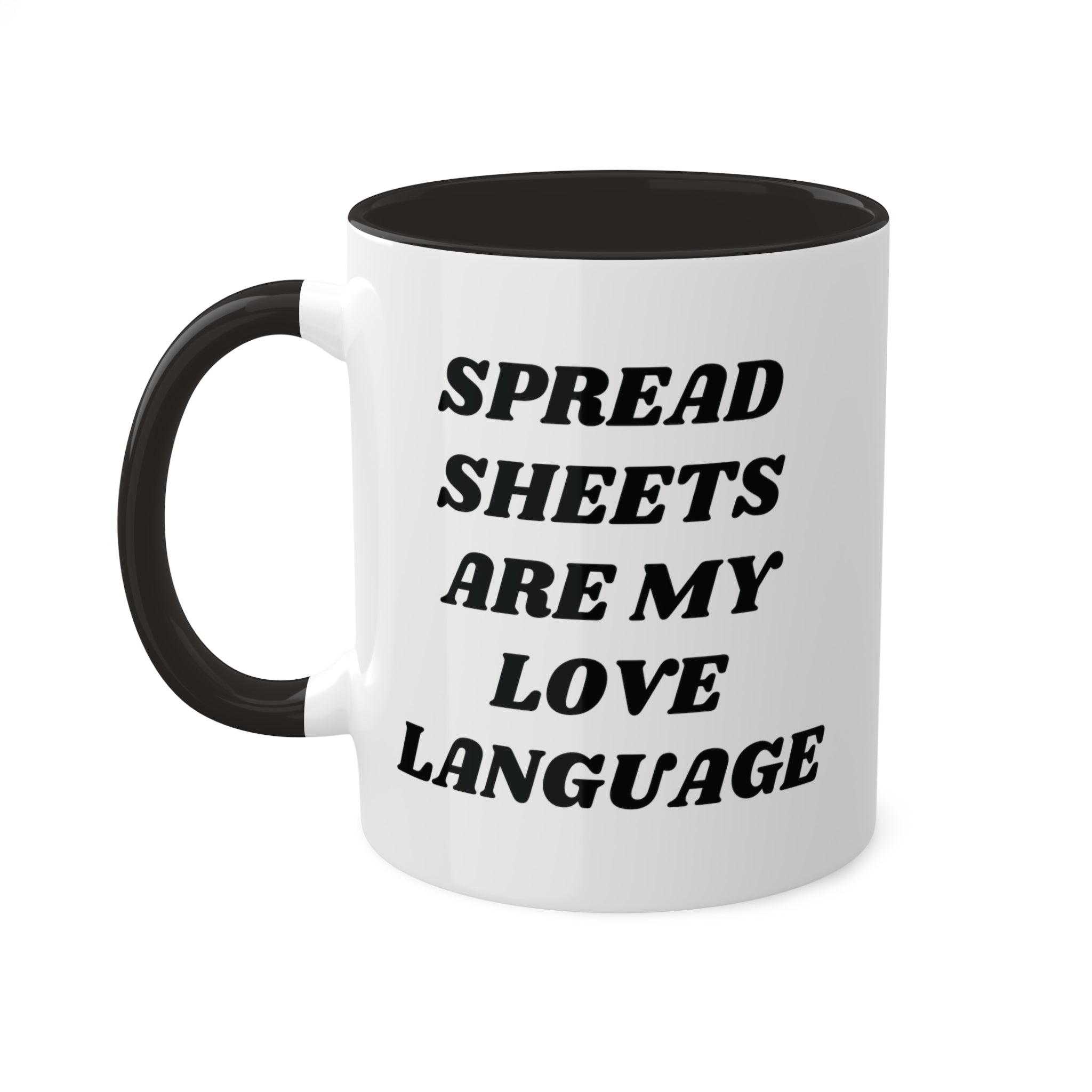 Spreadsheets Are My Love Language Mug 11 oz