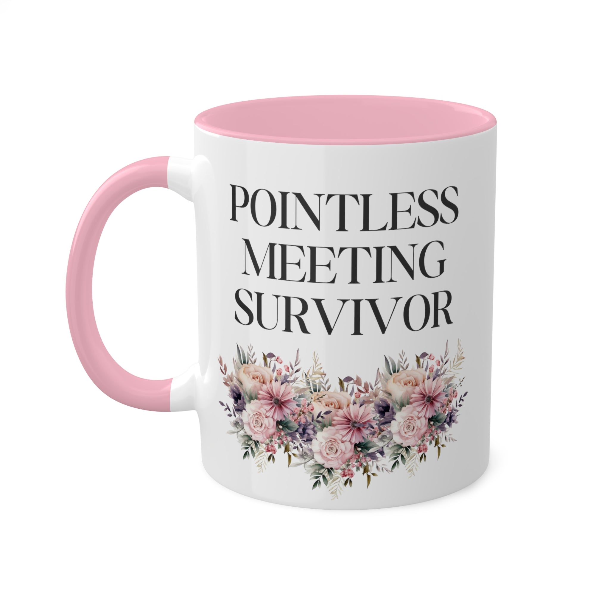 Pointless Meeting Survivor Mug 11 oz