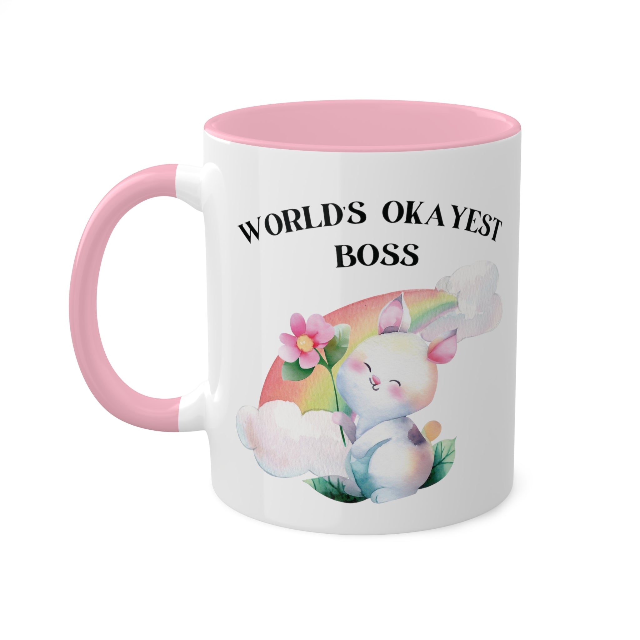 World's Okayest Boss Mug 11 oz