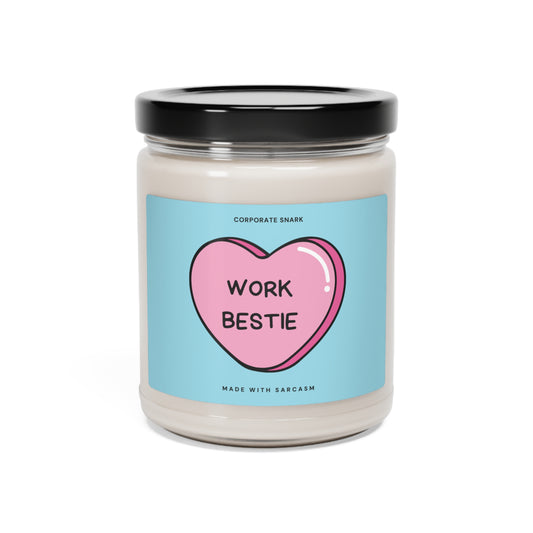 Work Bestie Valentine's Day Candle for Coworkers