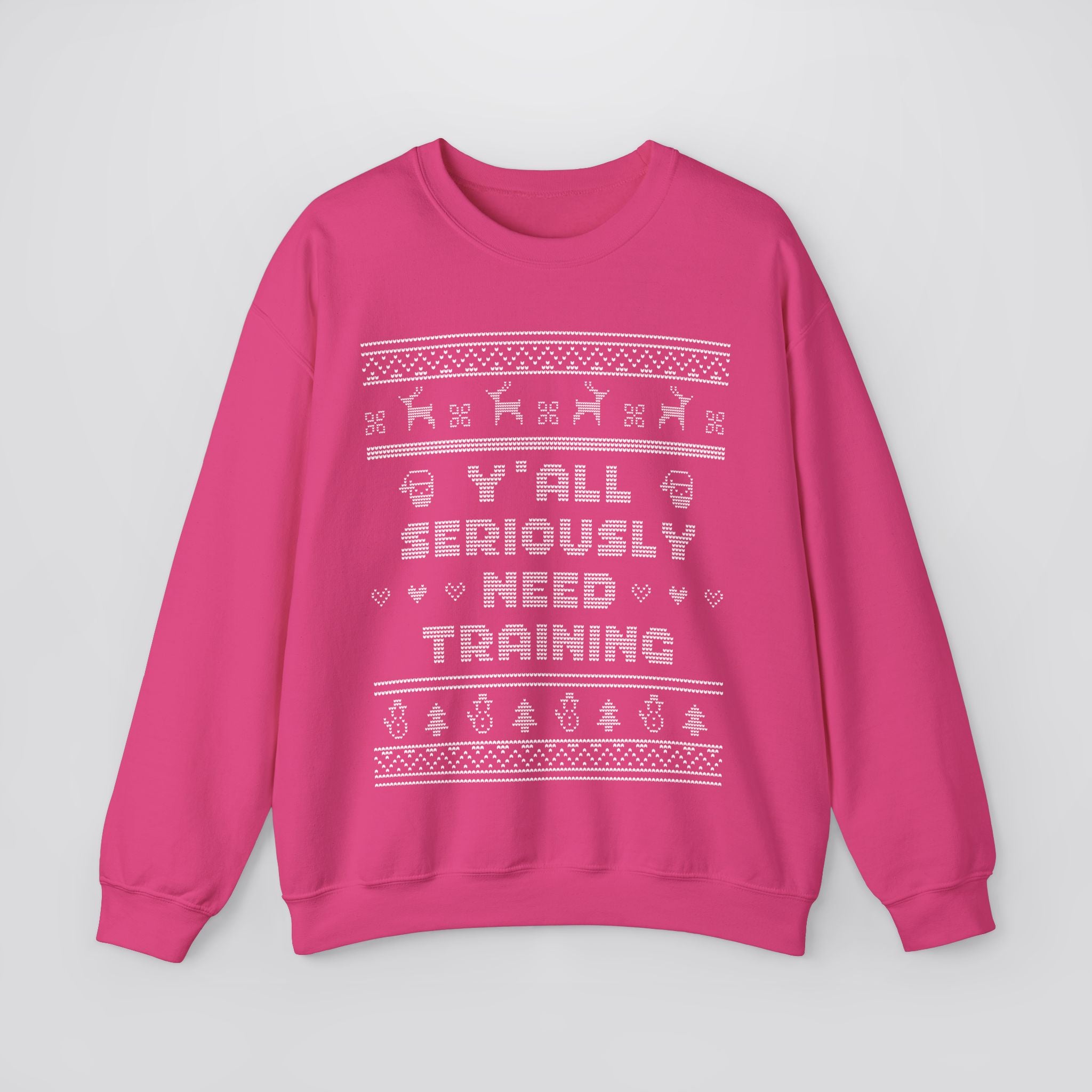 Y'all Need Training Ugly Christmas Sweatshirt