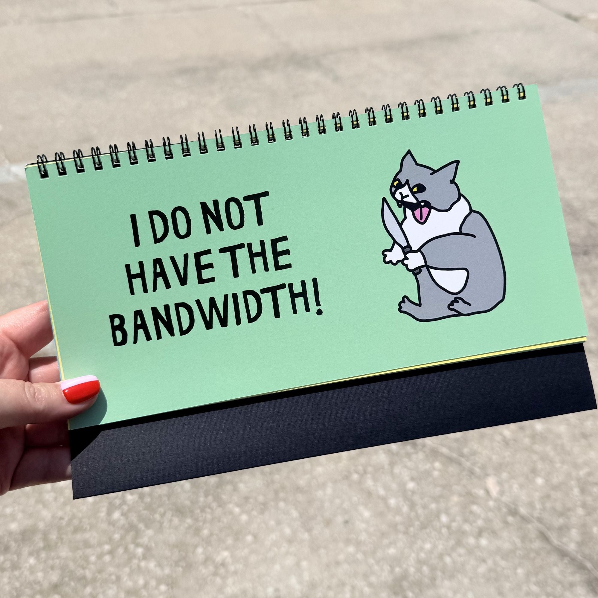 Cats At Work Desk Sign