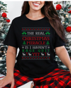 The Real Christmas Miracle Rage Quit Ugly Christmas T-shirt