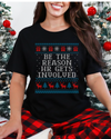 Be The Reason HR Gets Involved Ugly Christmas Tshirt