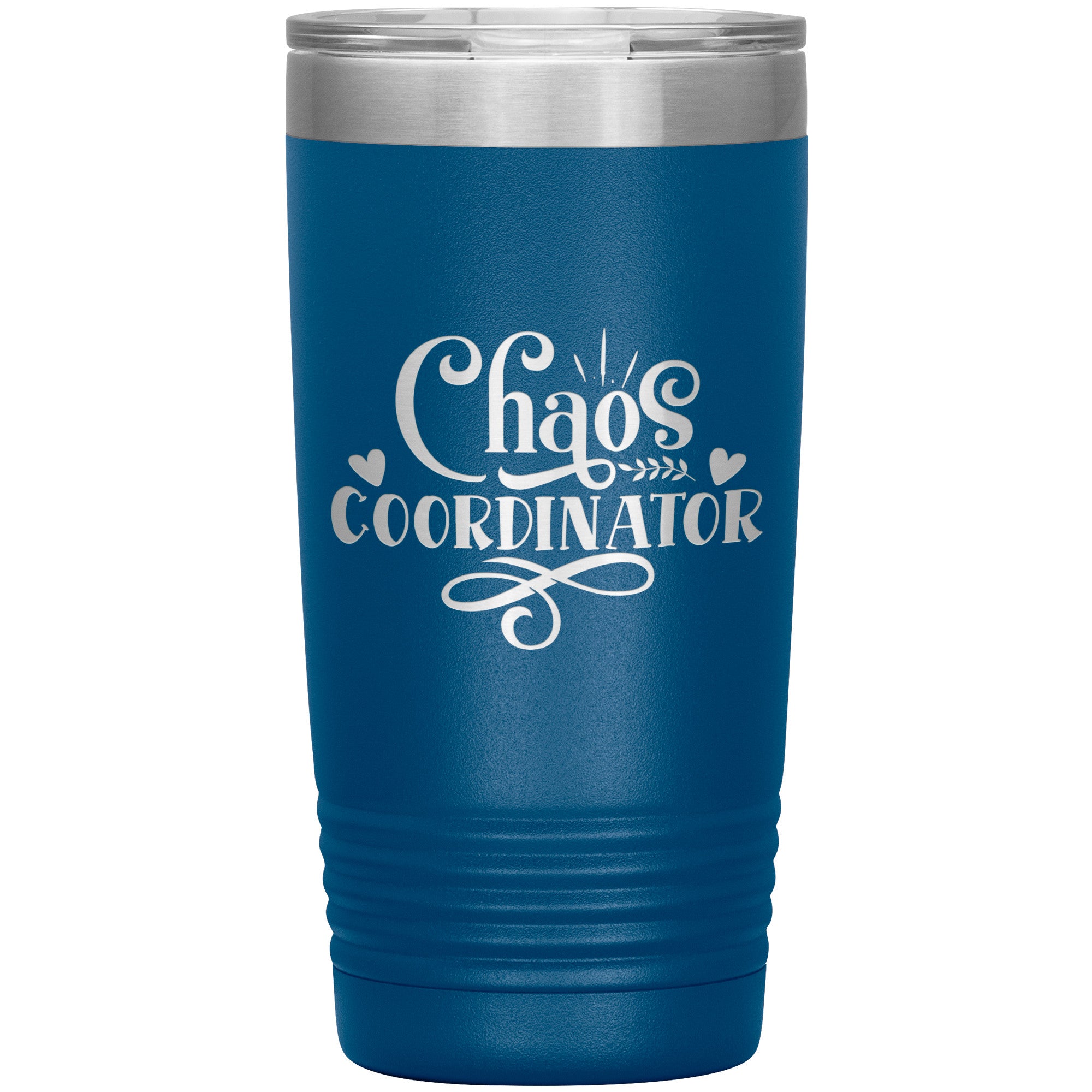 Chaos Coordinator Laser Engraved 20 Oz Tumbler