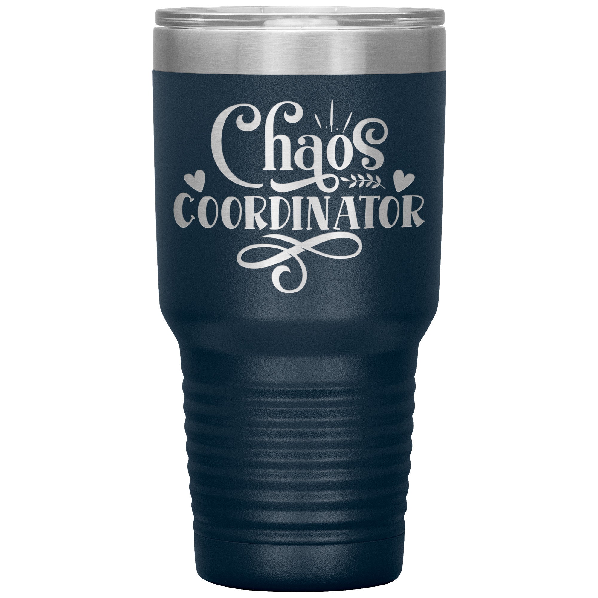 Chaos Coordinator Laser Engraved 30 Oz Tumbler