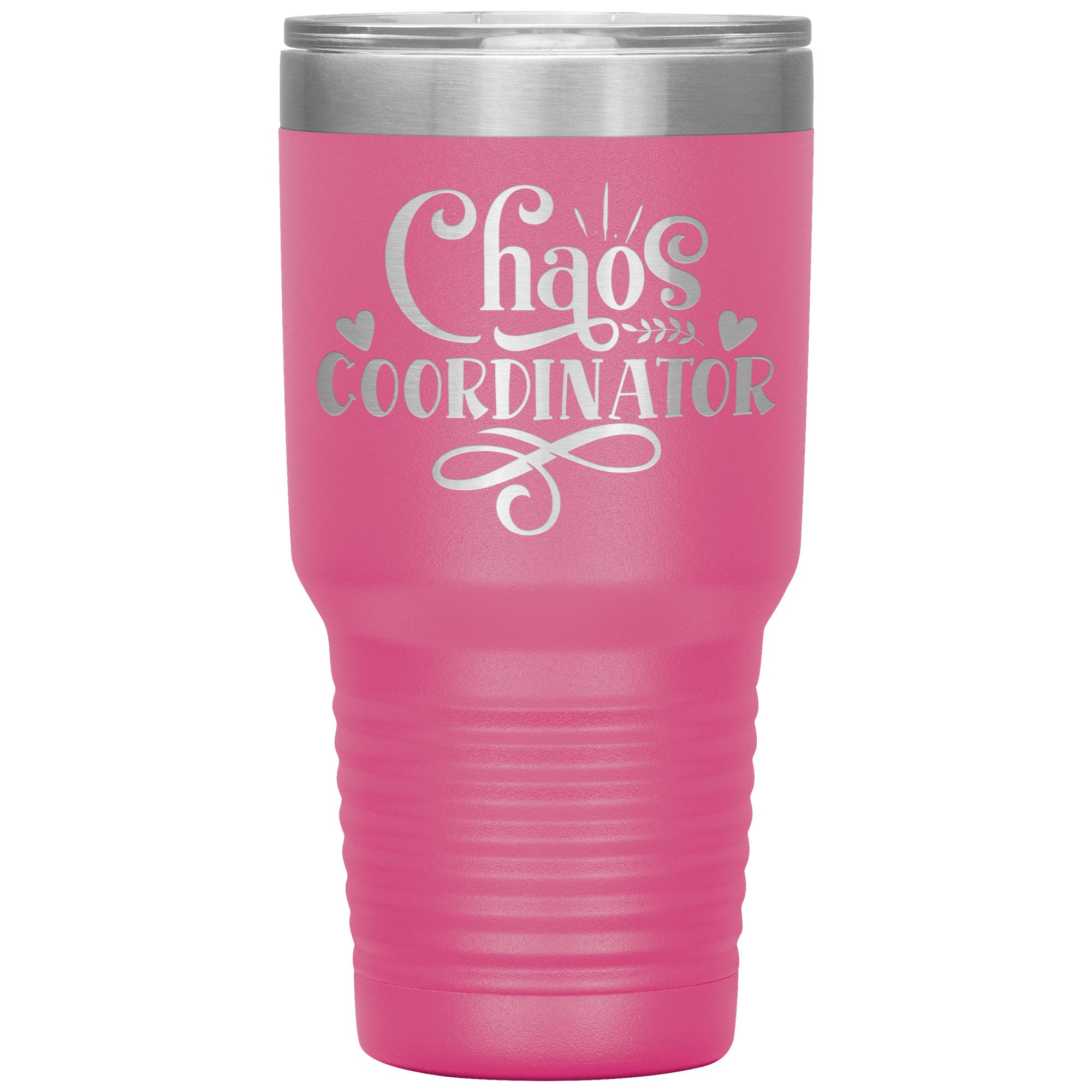 Chaos Coordinator Laser Engraved 30 Oz Tumbler