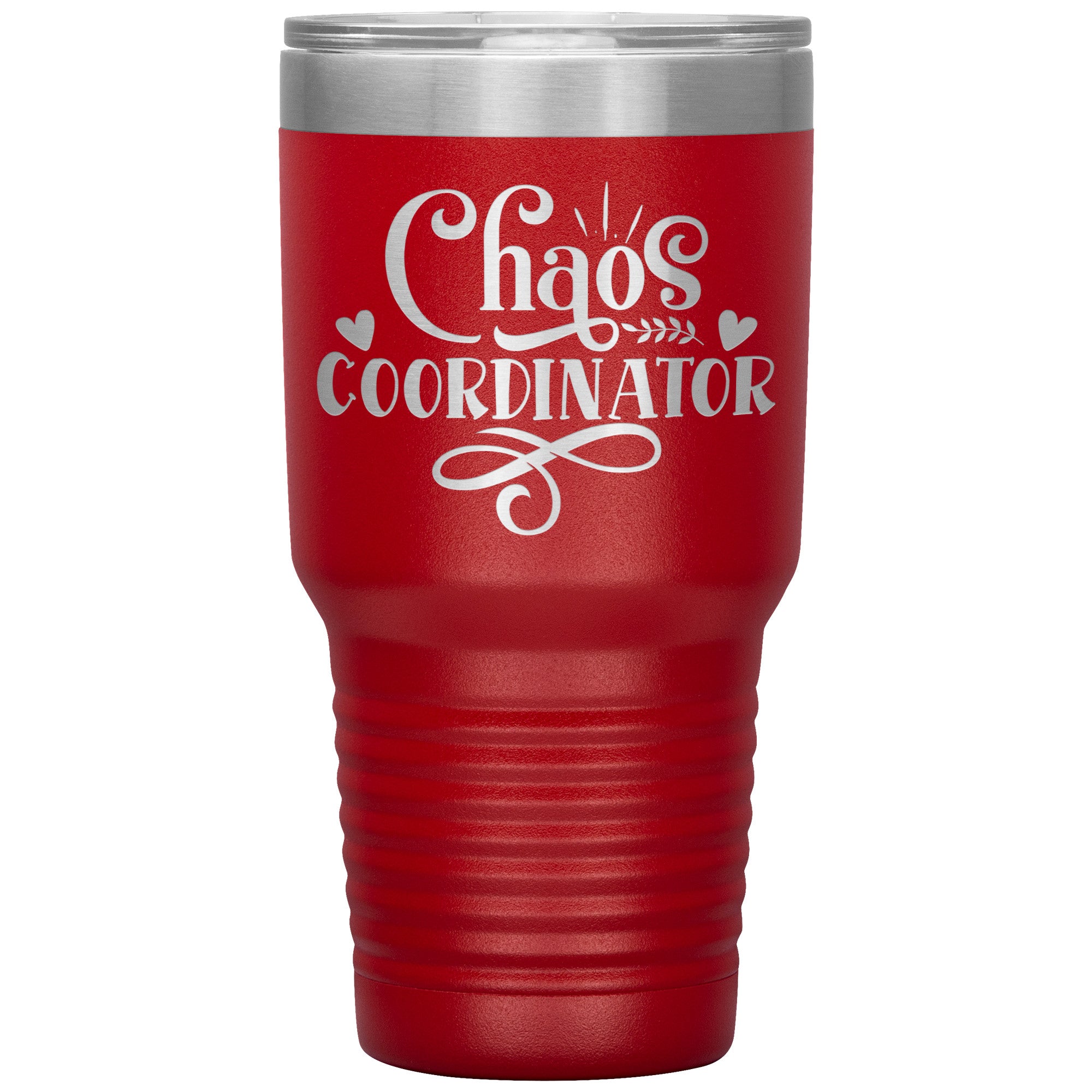 Chaos Coordinator Laser Engraved 30 Oz Tumbler