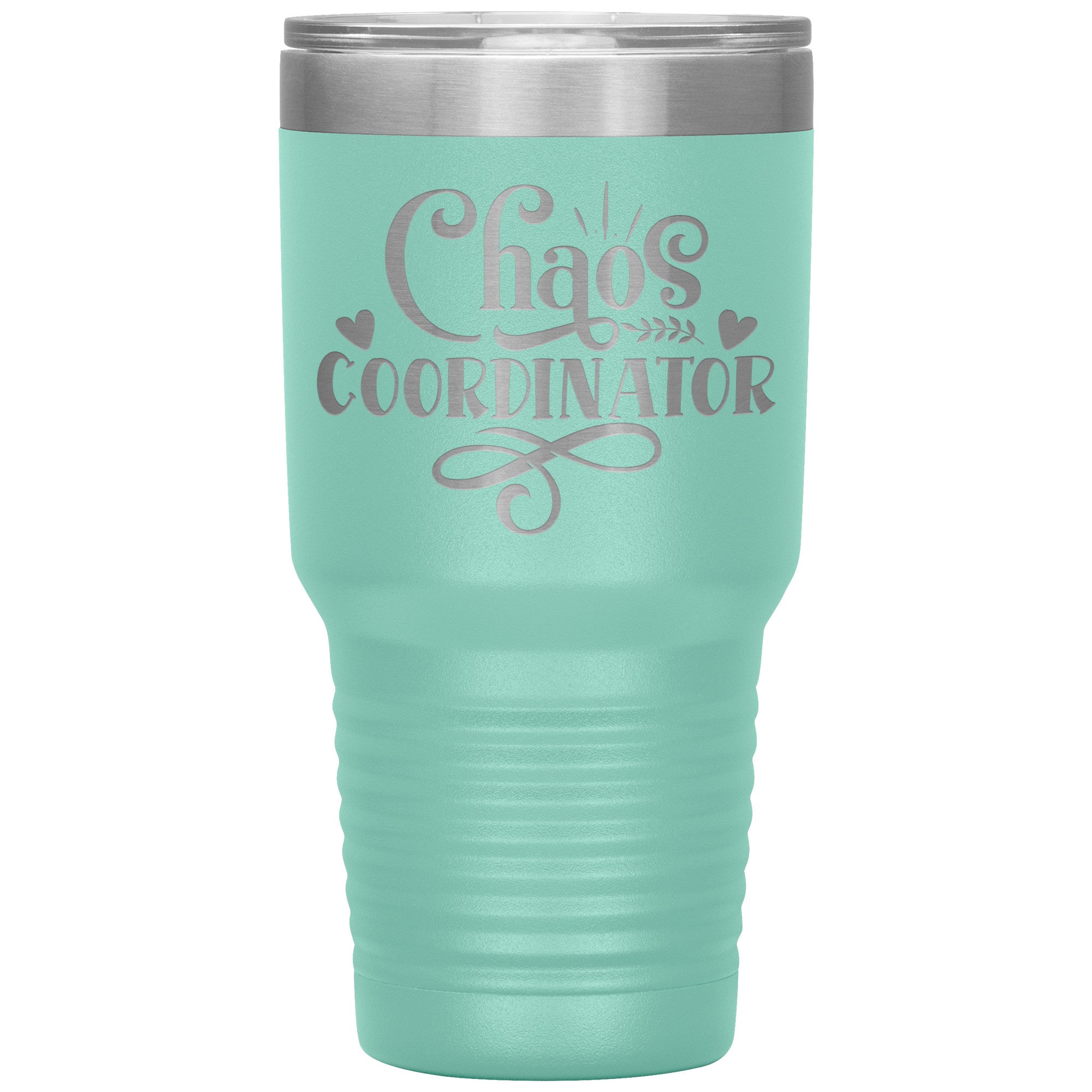 Chaos Coordinator Laser Engraved 30 Oz Tumbler