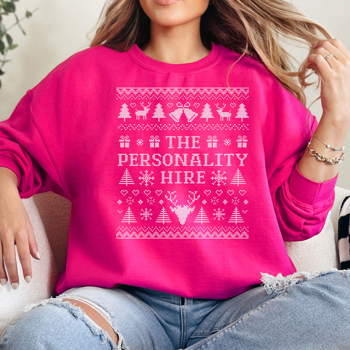 Personality Hire Ugly Christmas Sweatshirt