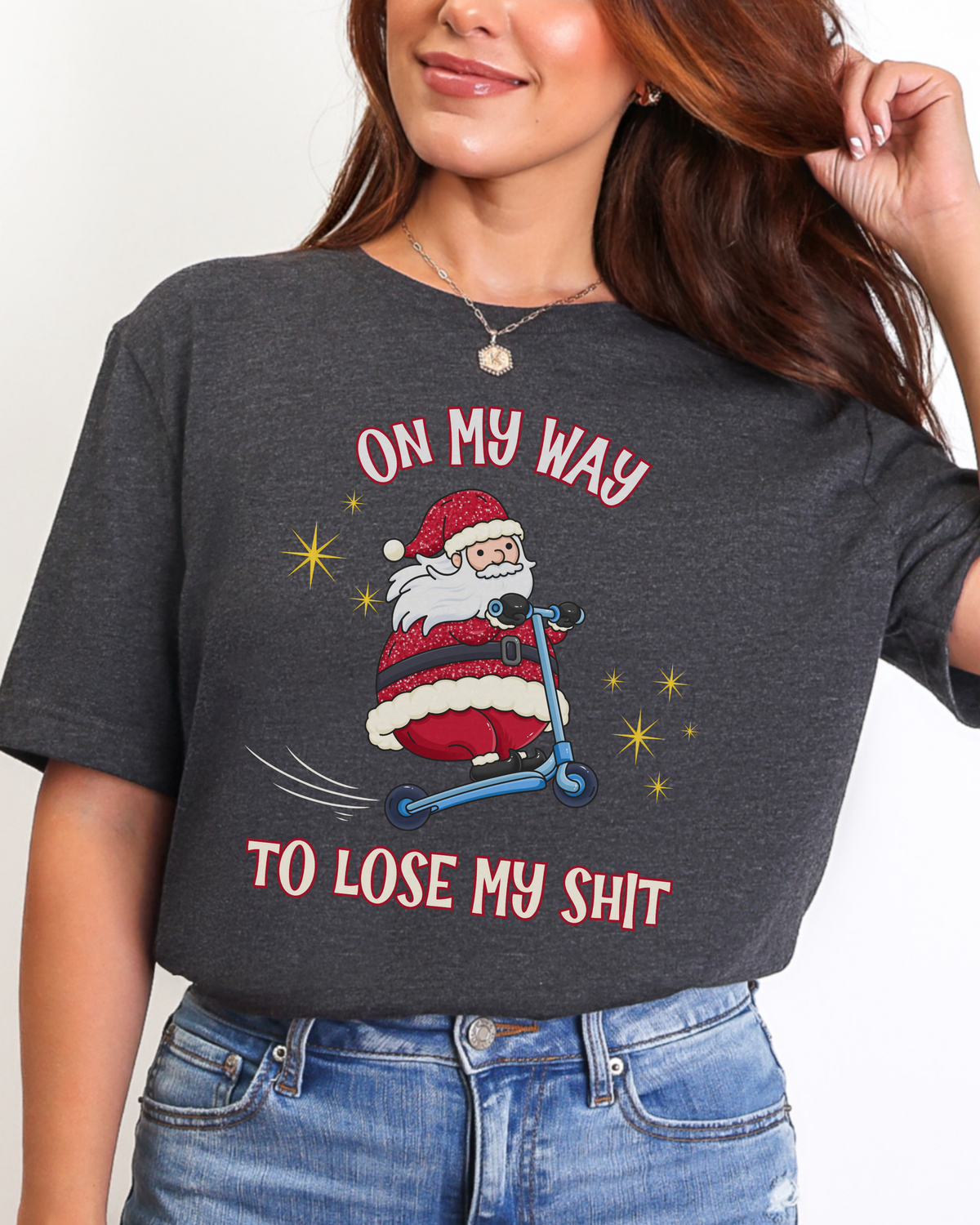 On My Way To Lose My Shit Christmas T-shirt