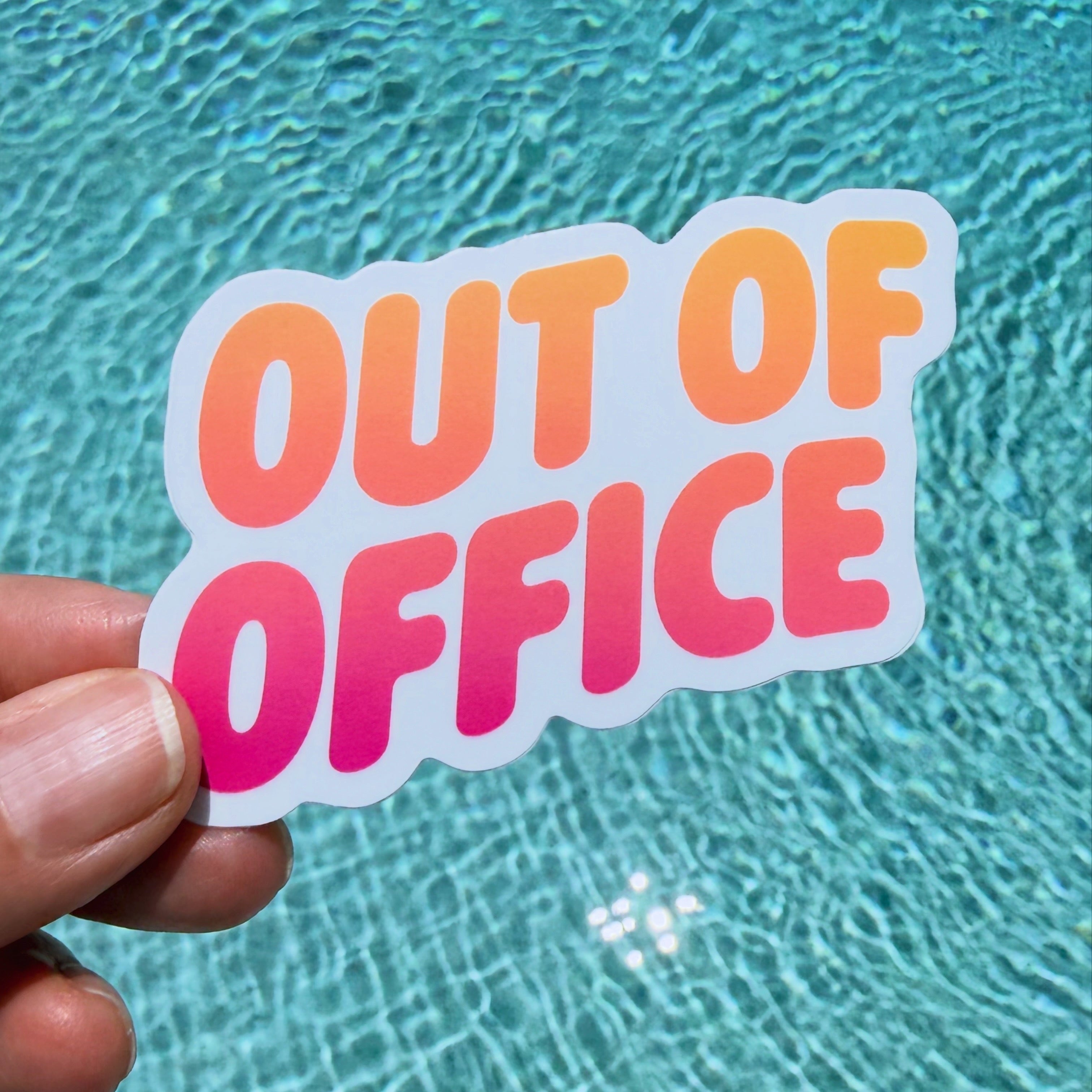 Out of Office Sticker