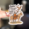 Hark There Goes the Last Fucketh Sticker
