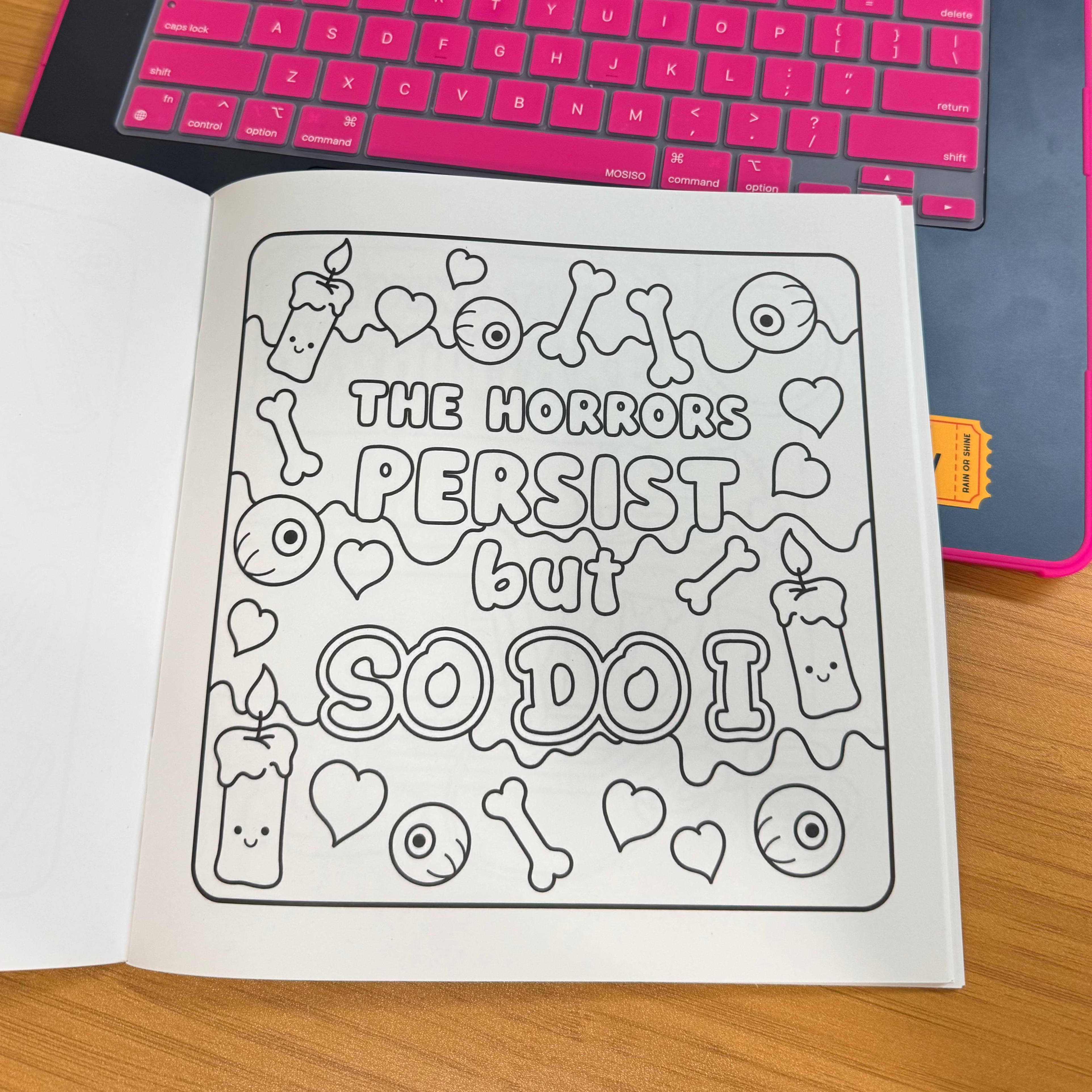 Corporate Chaos Spooky Edition Coloring Book