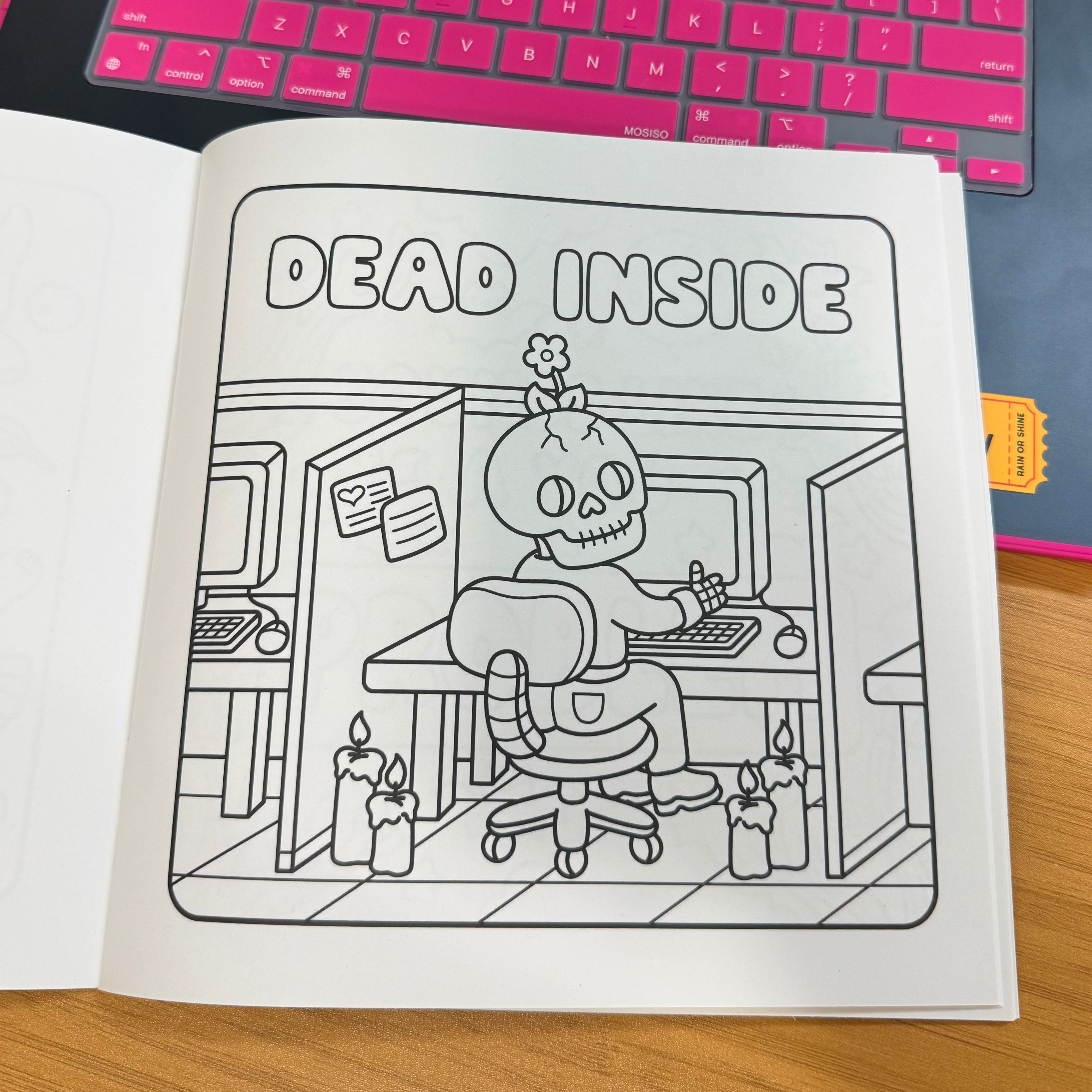 Corporate Chaos Spooky Edition Coloring Book