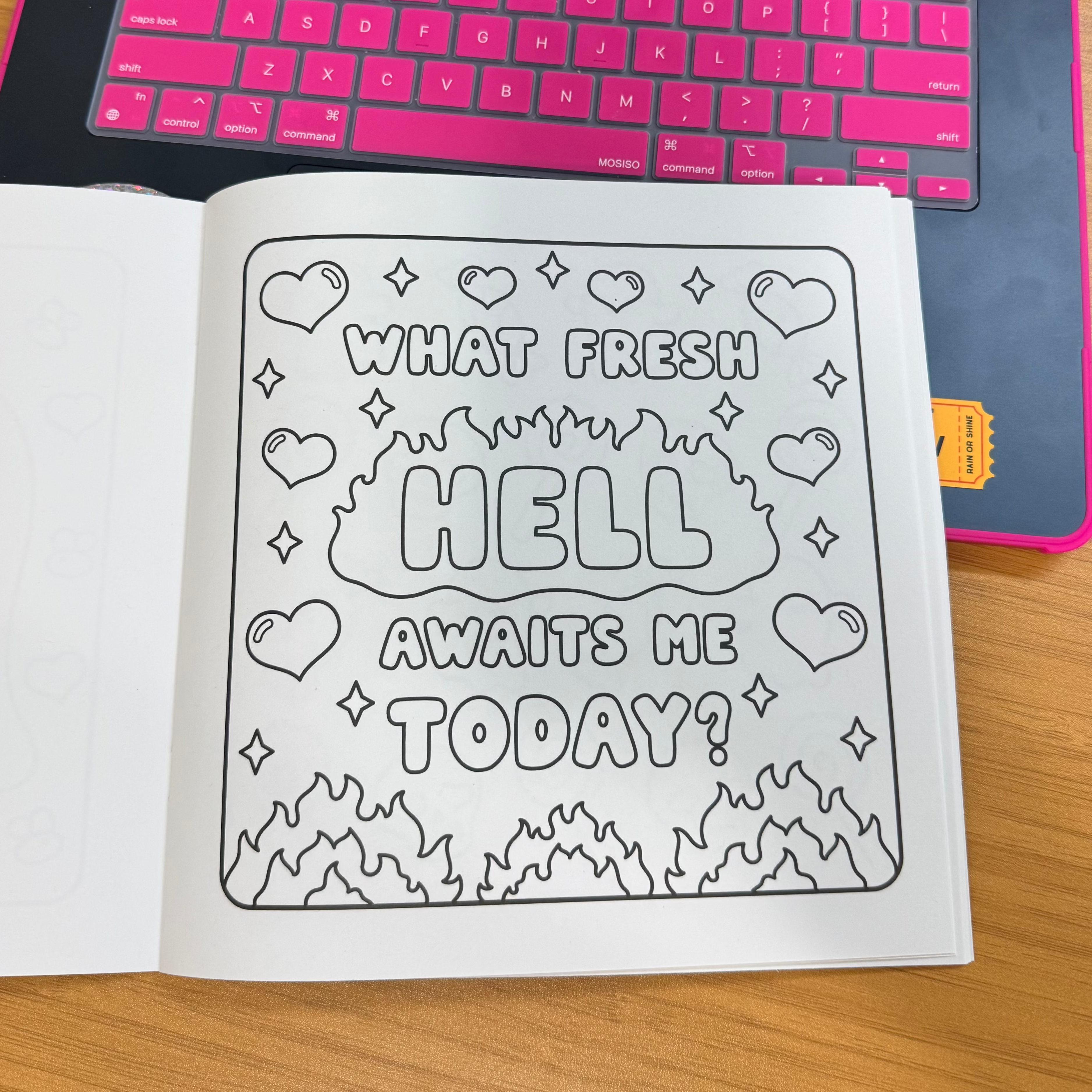 Corporate Chaos Spooky Edition Coloring Book