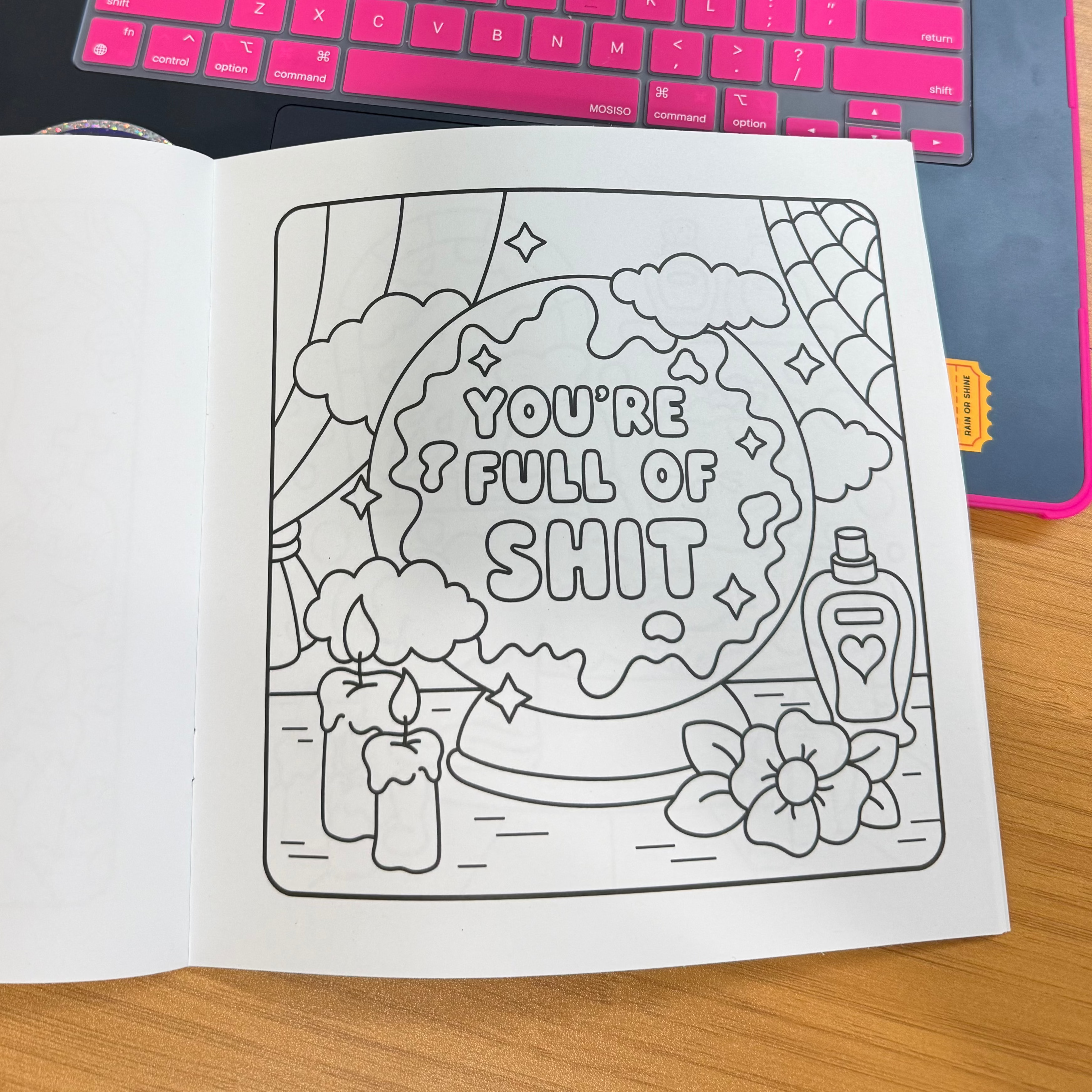 Corporate Chaos Spooky Edition Coloring Book