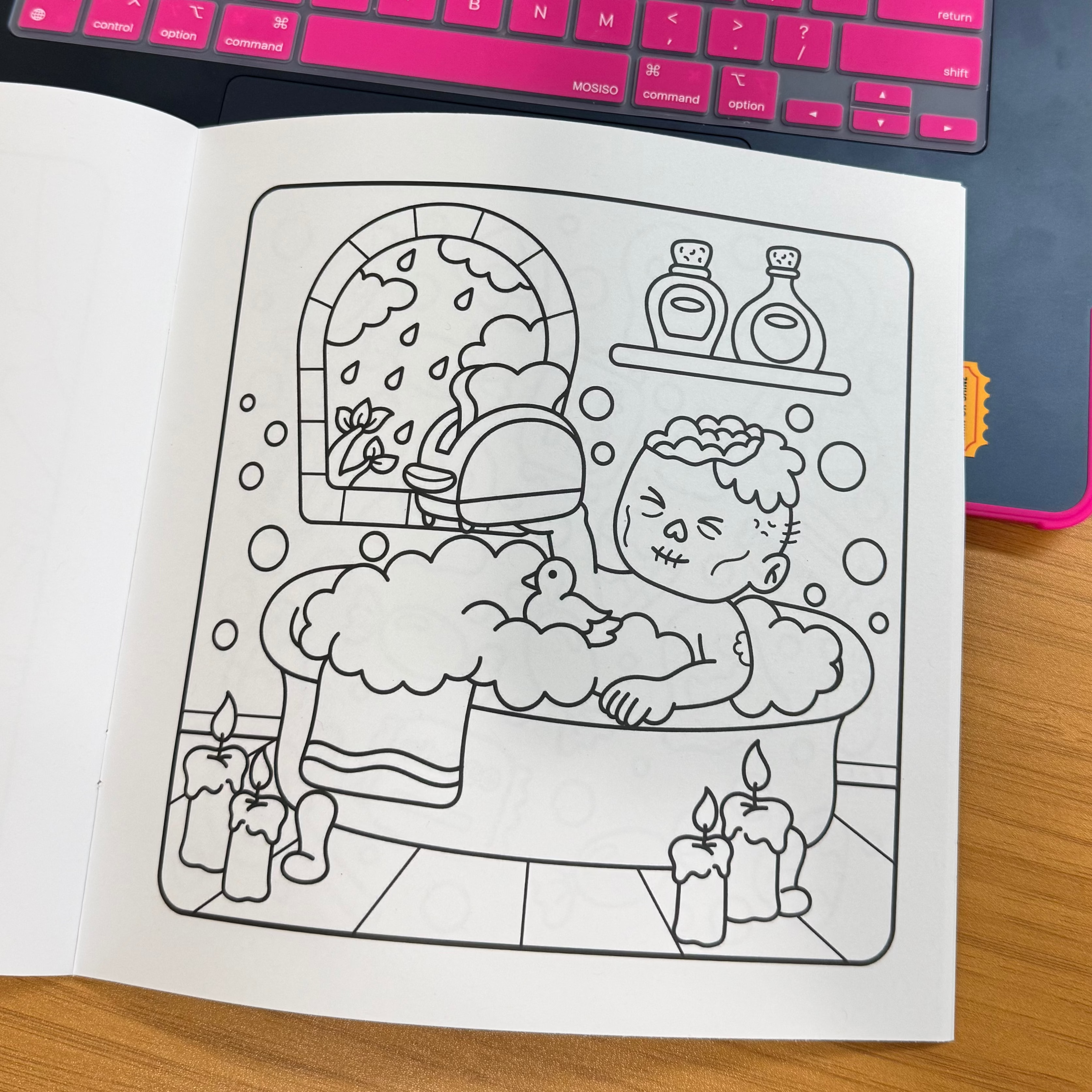 Corporate Chaos Spooky Edition Coloring Book