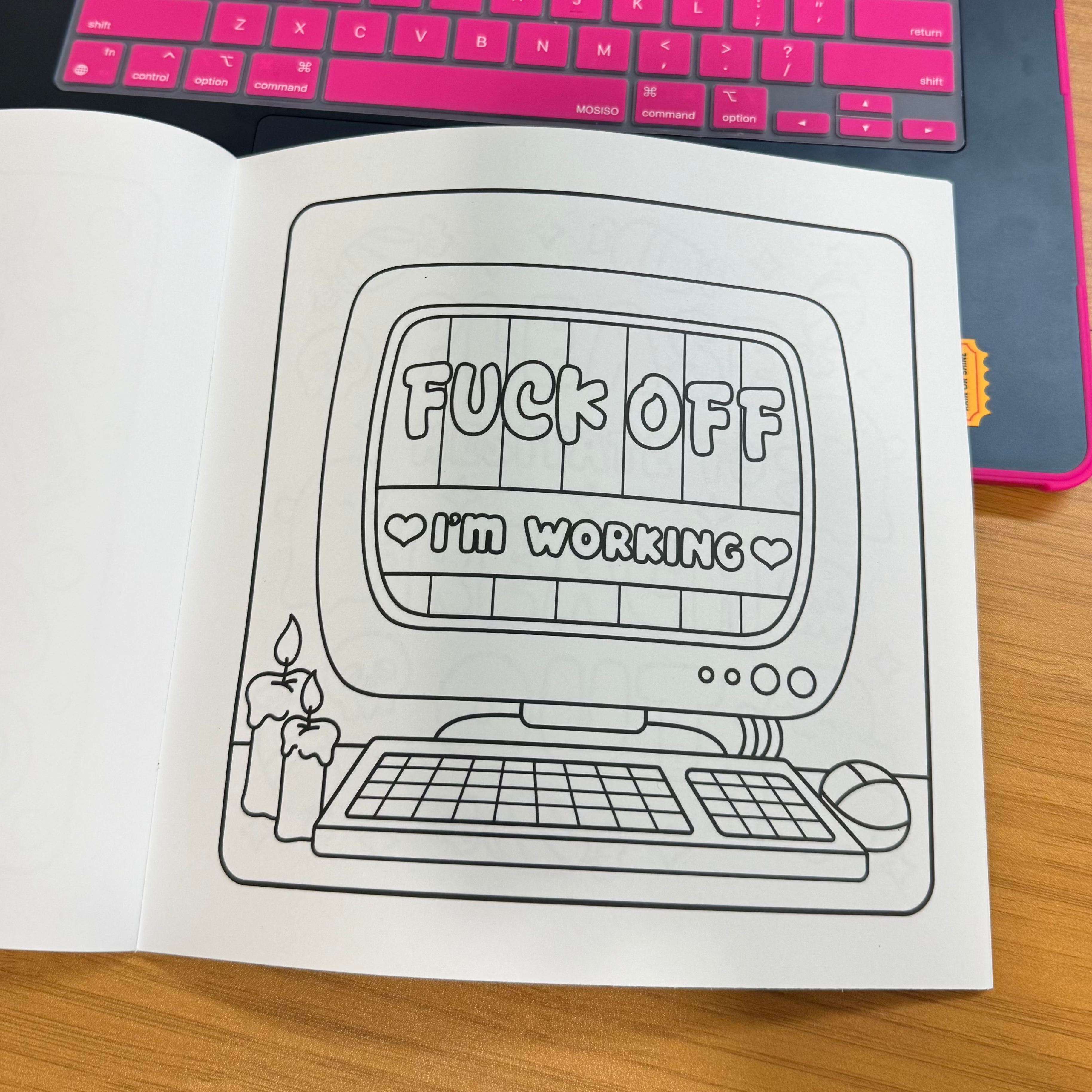Corporate Chaos Spooky Edition Coloring Book