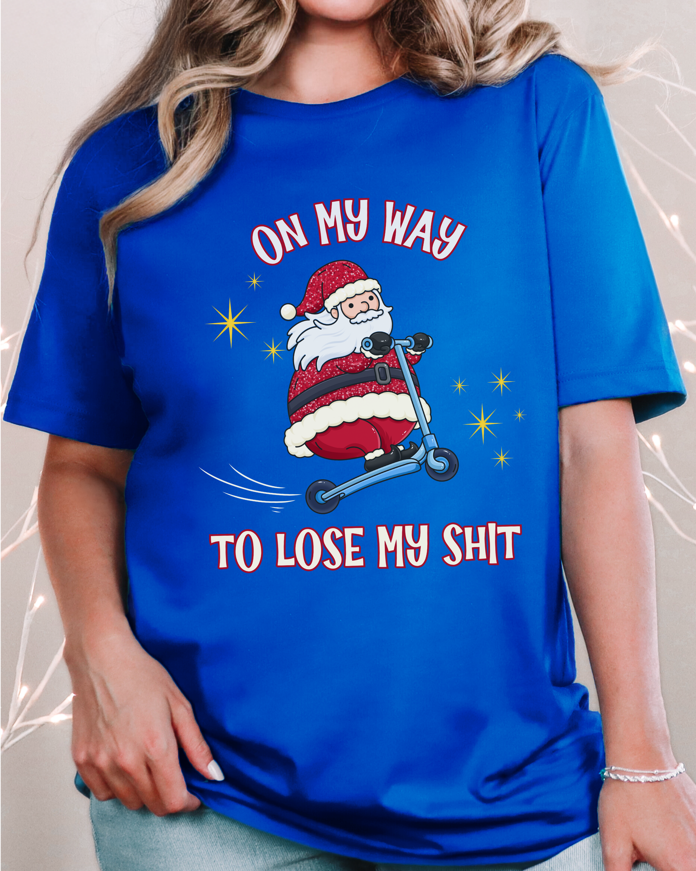 On My Way To Lose My Shit Christmas T-shirt