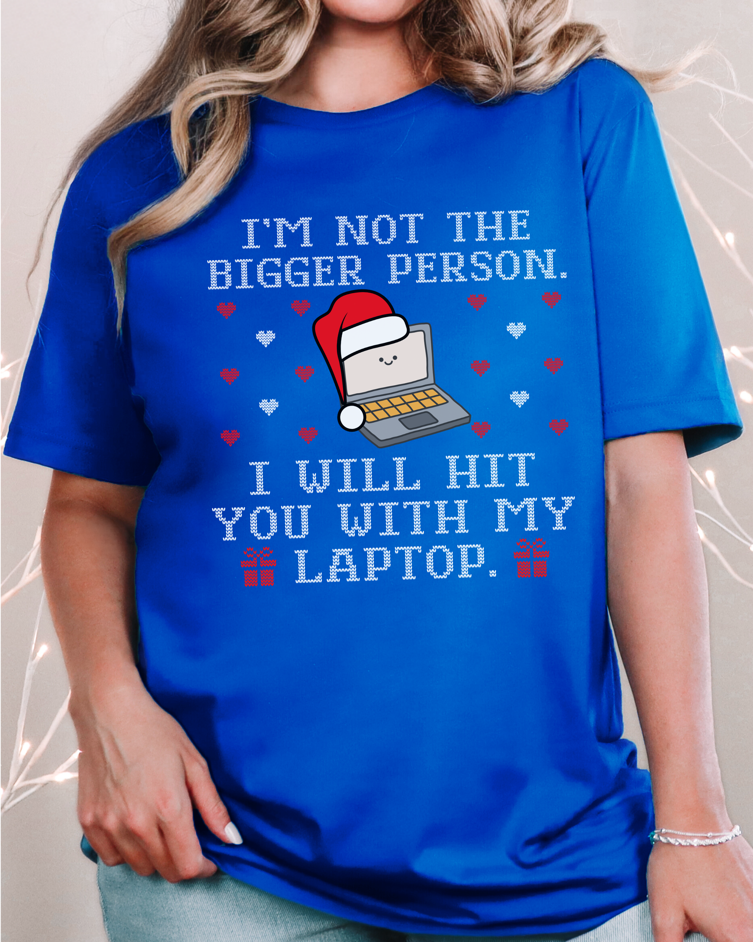 I'm Not The Bigger Person Christmas T-shirt