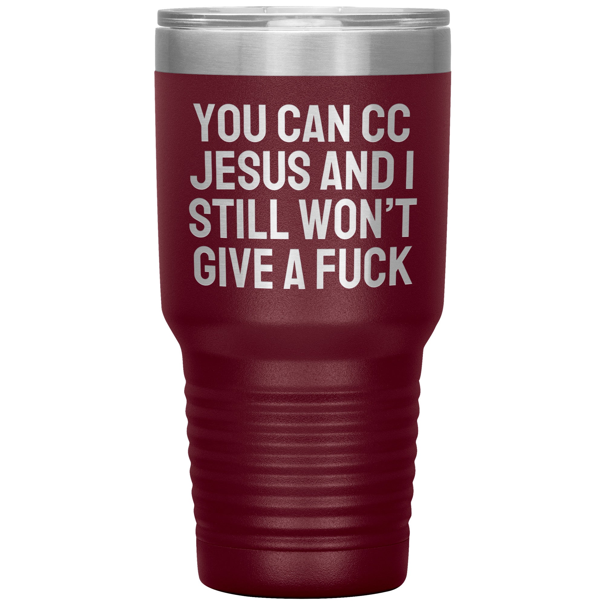 You Can CC Jesus Laser Engraved 30 oz Tumbler