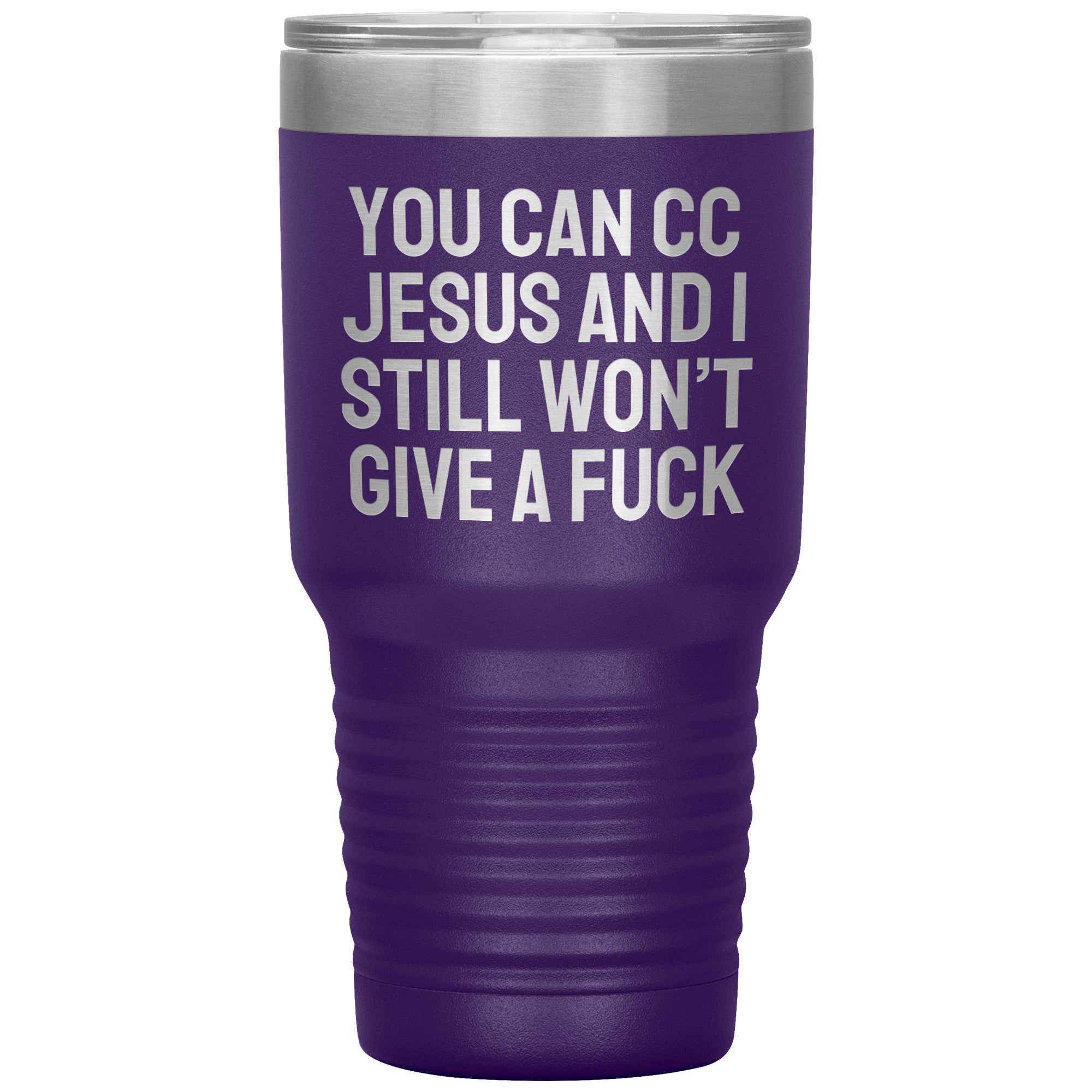 You Can CC Jesus Laser Engraved 30 oz Tumbler