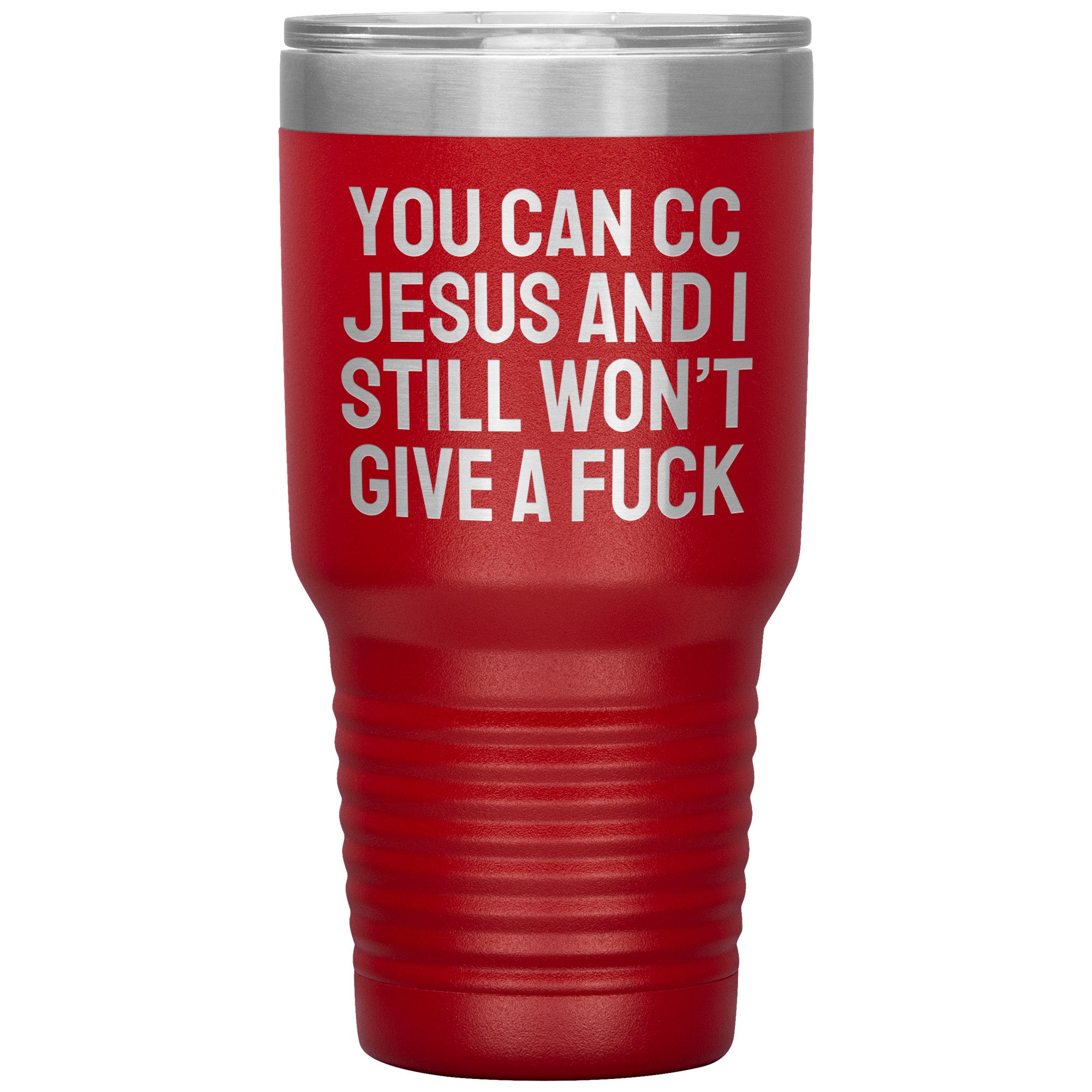 You Can CC Jesus Laser Engraved 30 oz Tumbler