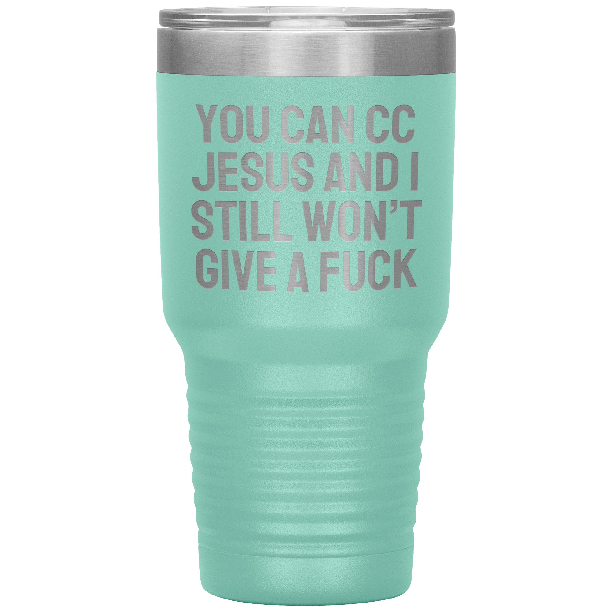 You Can CC Jesus Laser Engraved 30 oz Tumbler