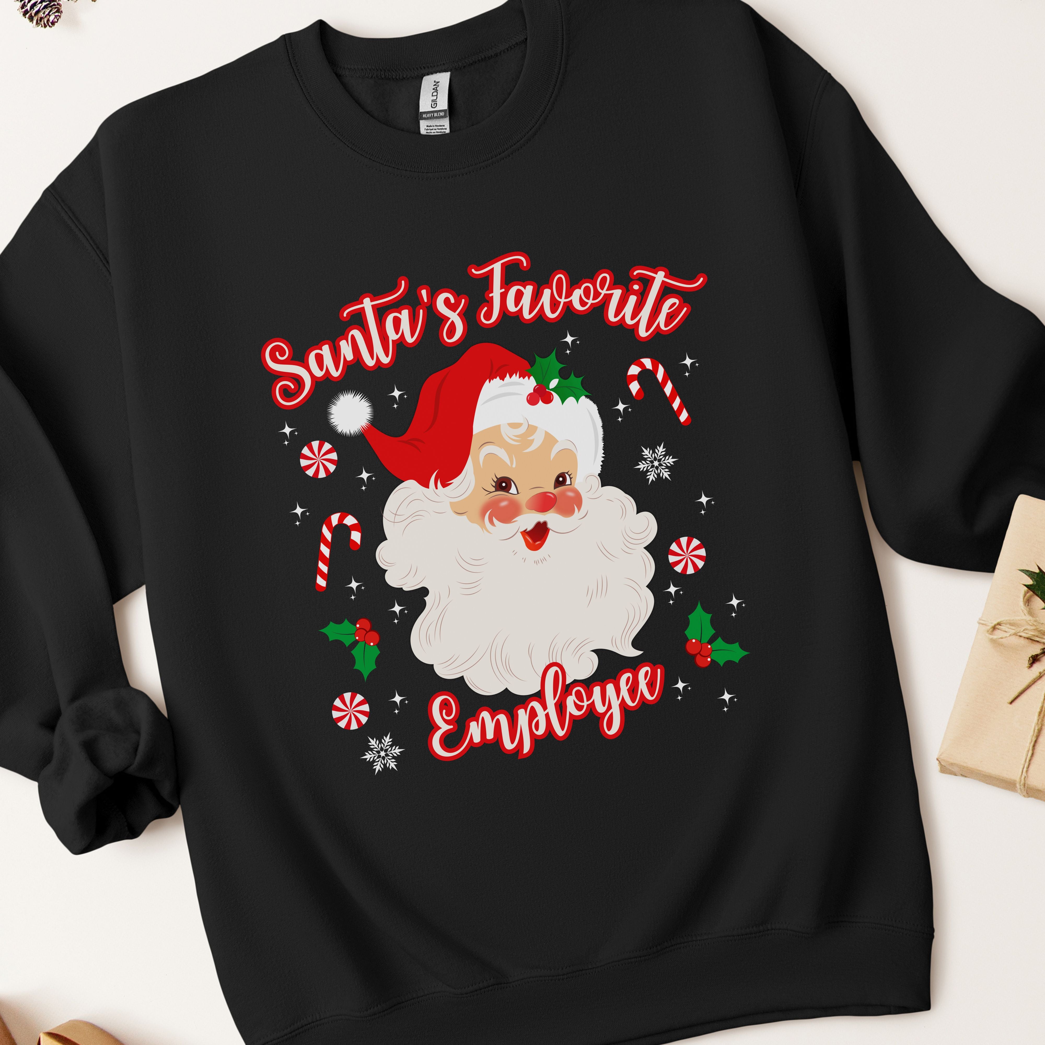 Santa's Favorite Employee Sweatshirt