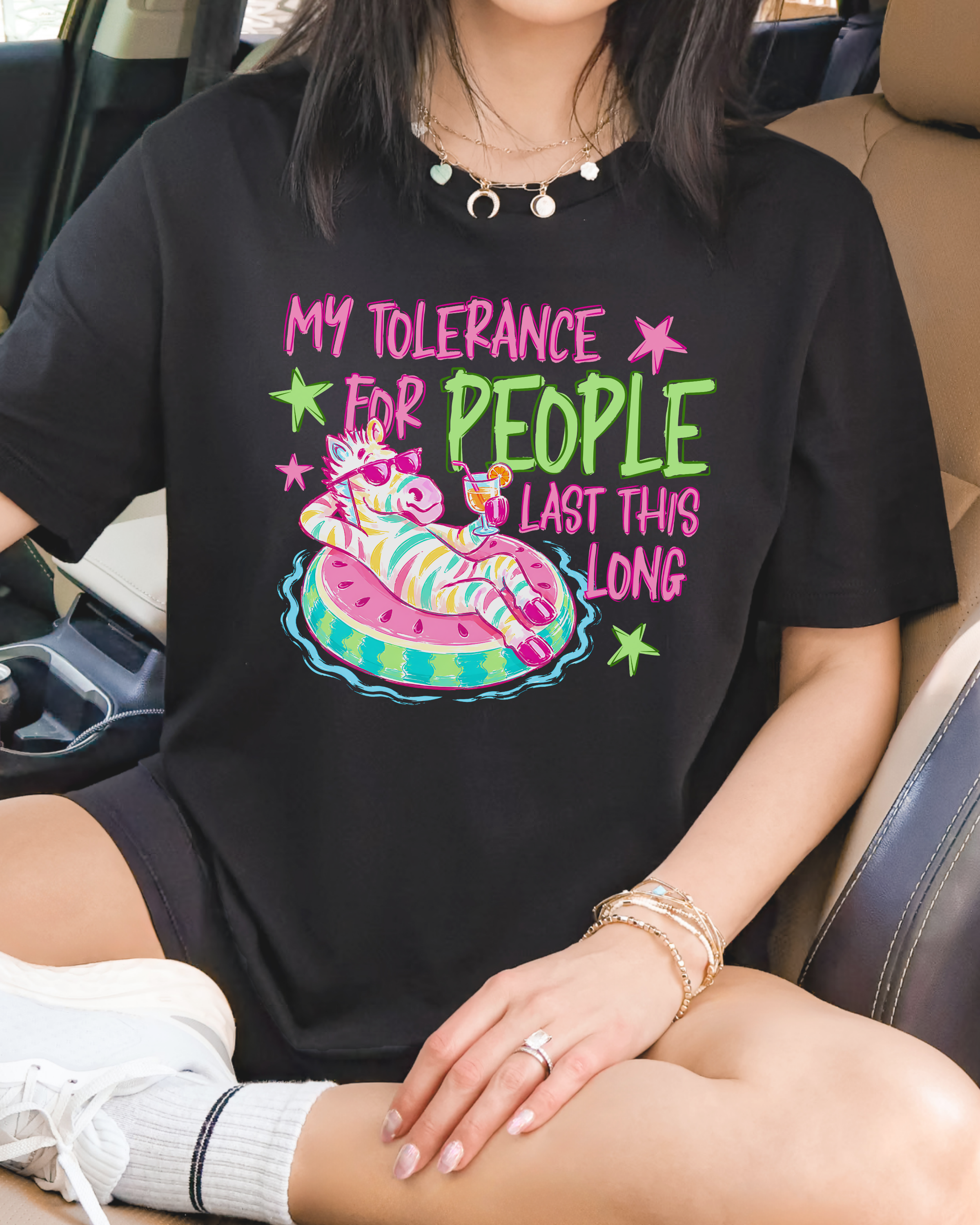 My Tolerance For People Lasts This Long Tshirt