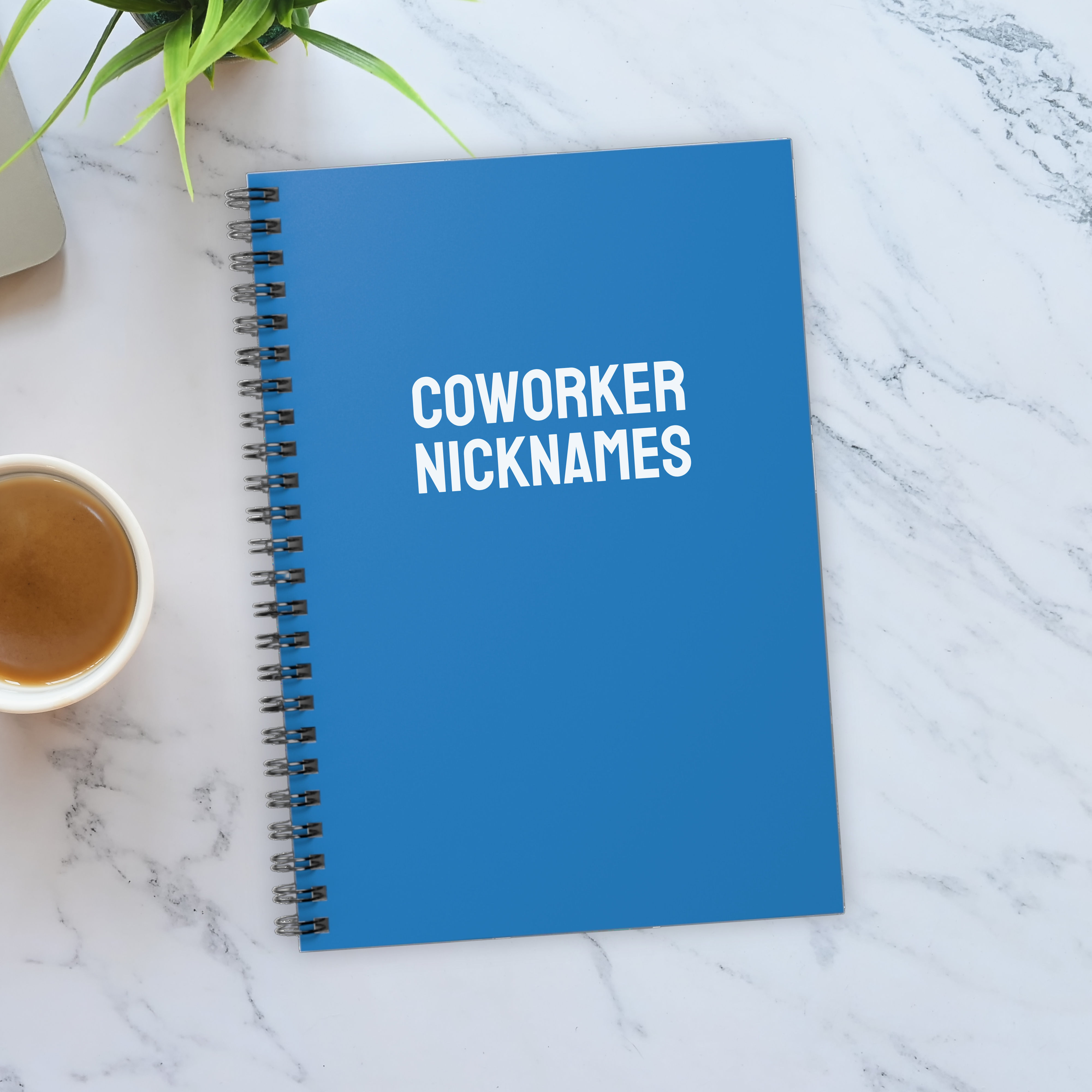 Coworker Nicknames Notebook