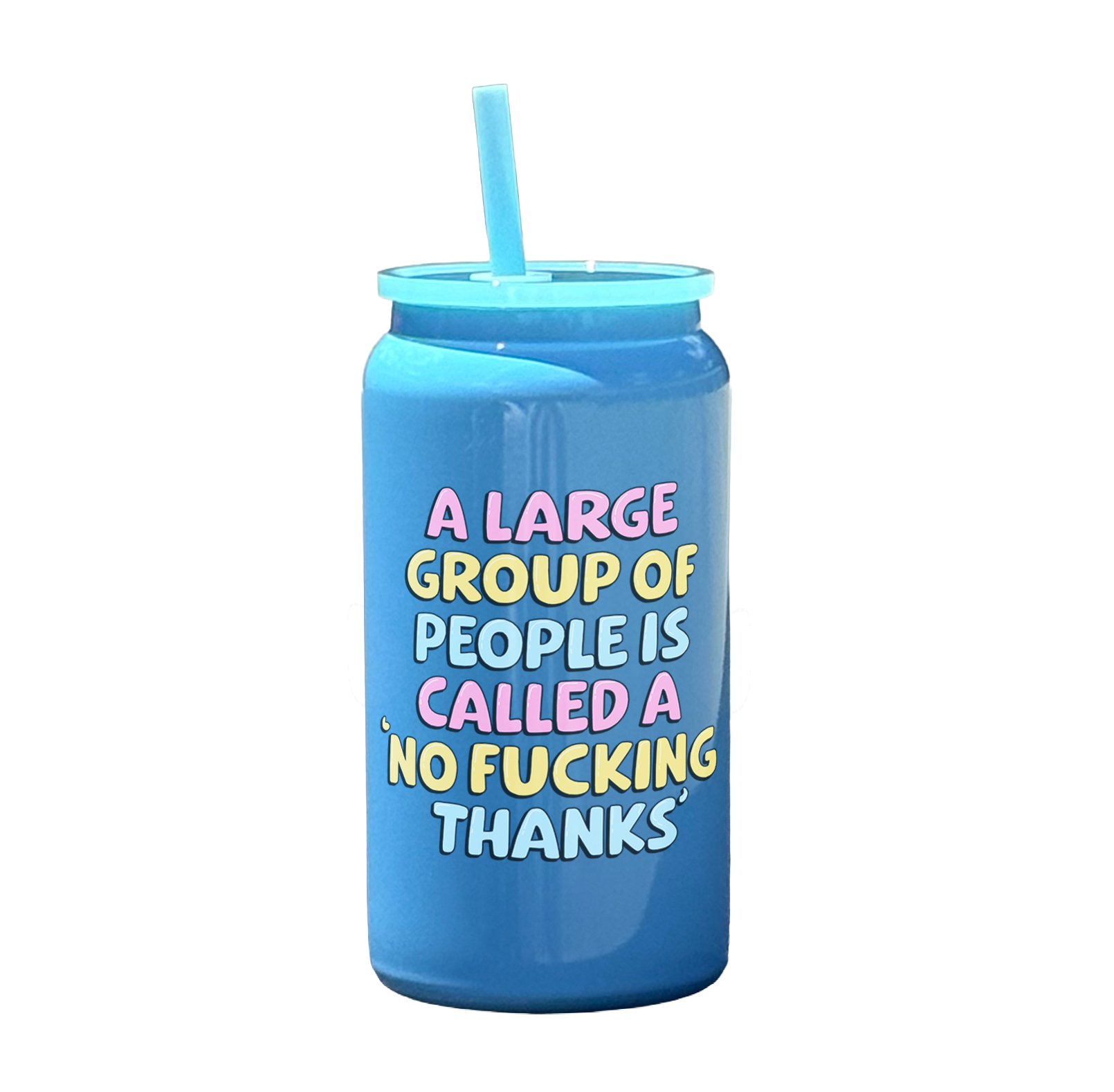 A Large Group of People Is Called A No Thanks Tumbler