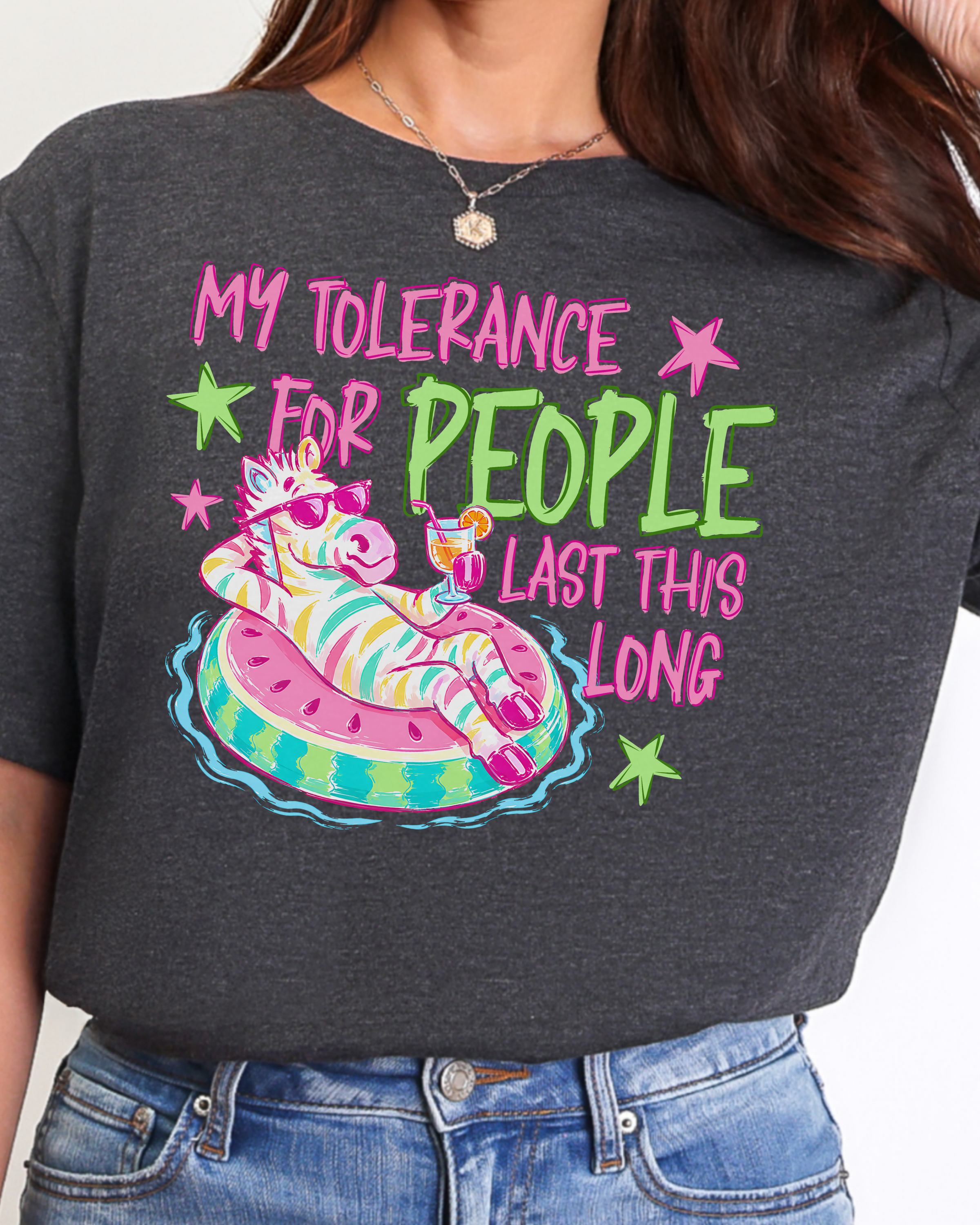 My Tolerance For People Lasts This Long Tshirt