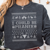 I Could Be Meaner Ugly Christmas Sweatshirt
