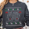 The Real Christmas Miracle Ugly Christmas Sweatshirt