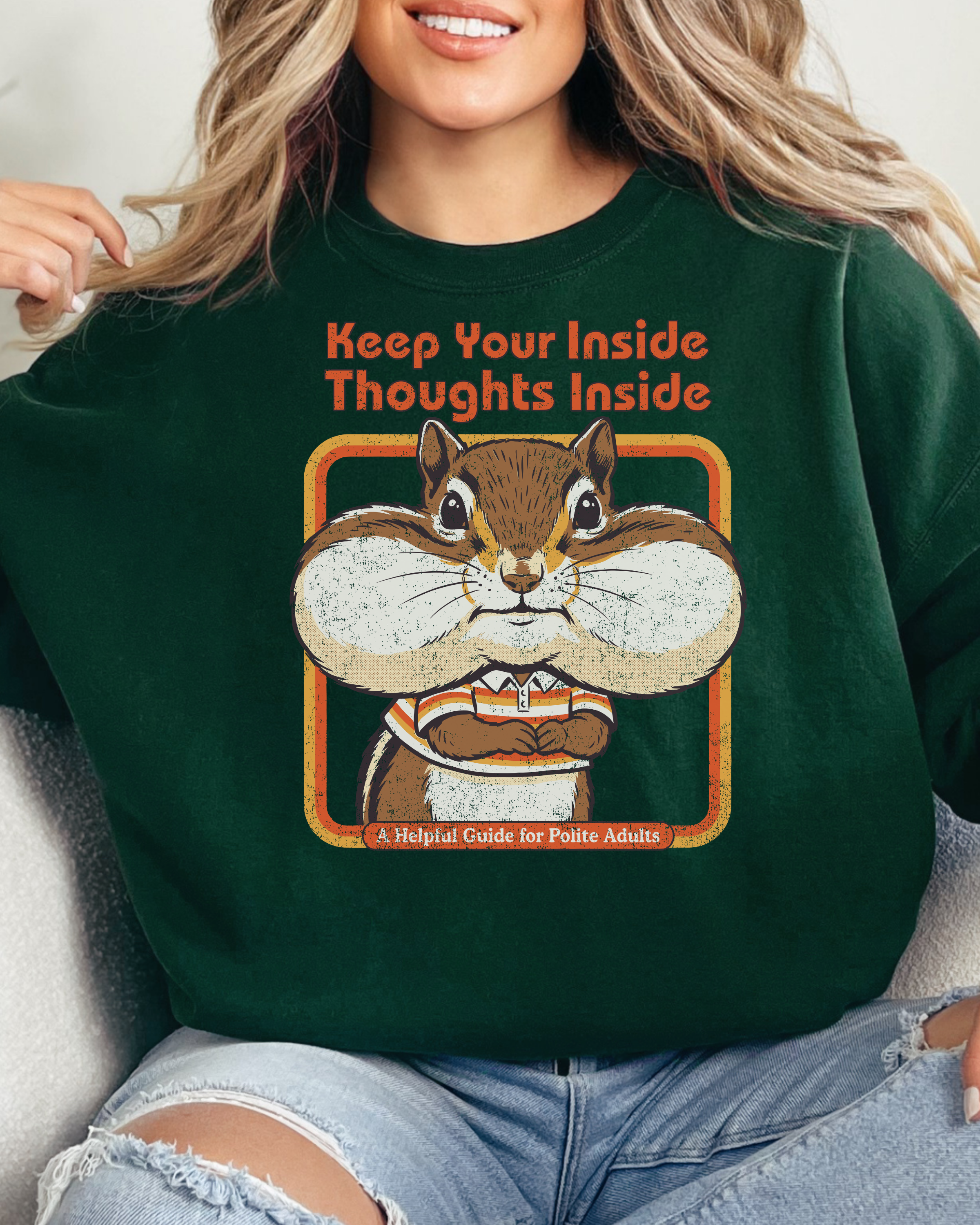 Keep Your Inside Thoughts Inside Sweatshirt