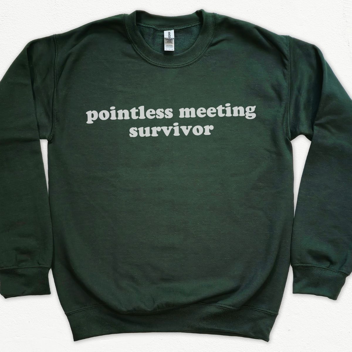 Pointless Meeting Survivor Sweatshirt