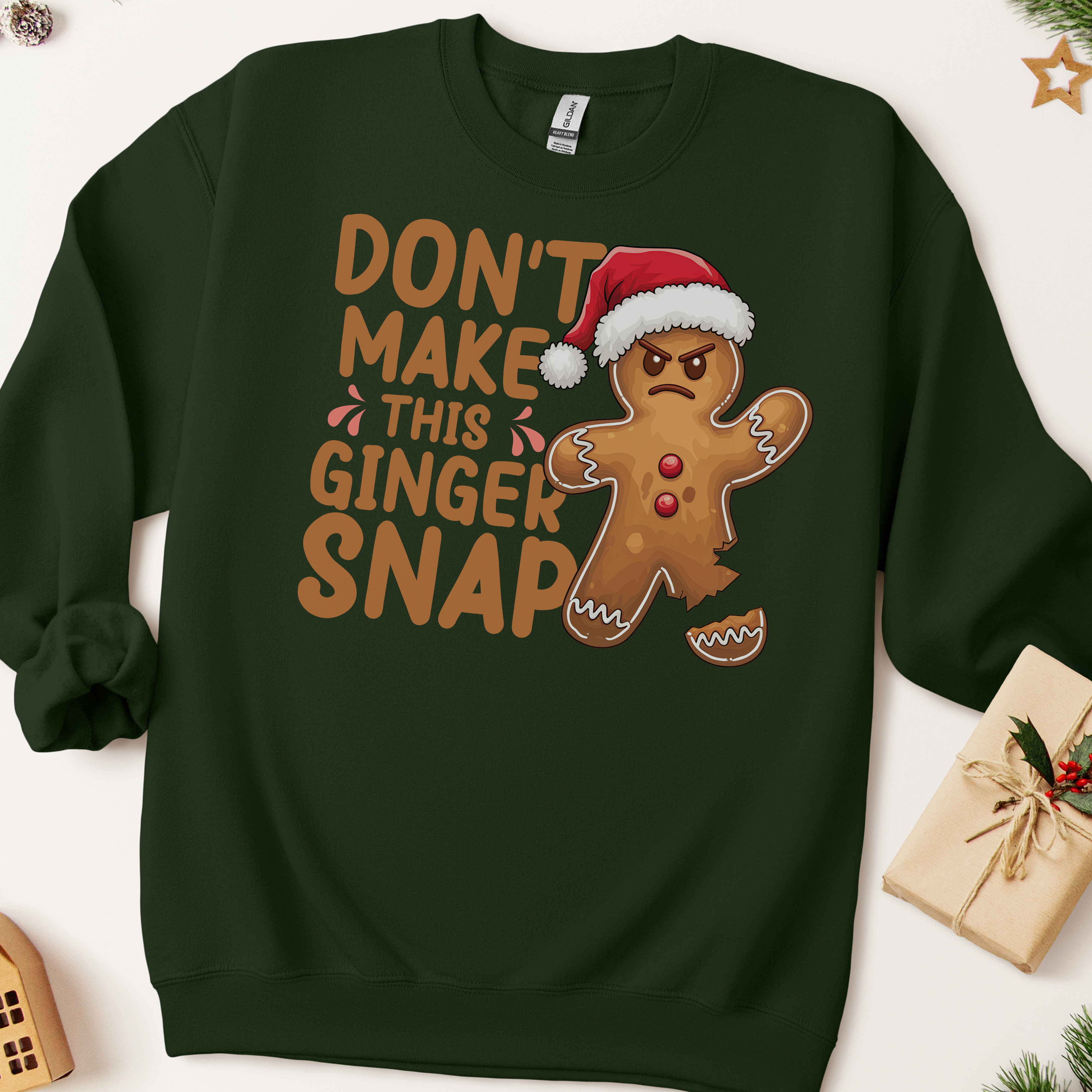 Don't Make This Ginger Snap Christmas Sweatshirt
