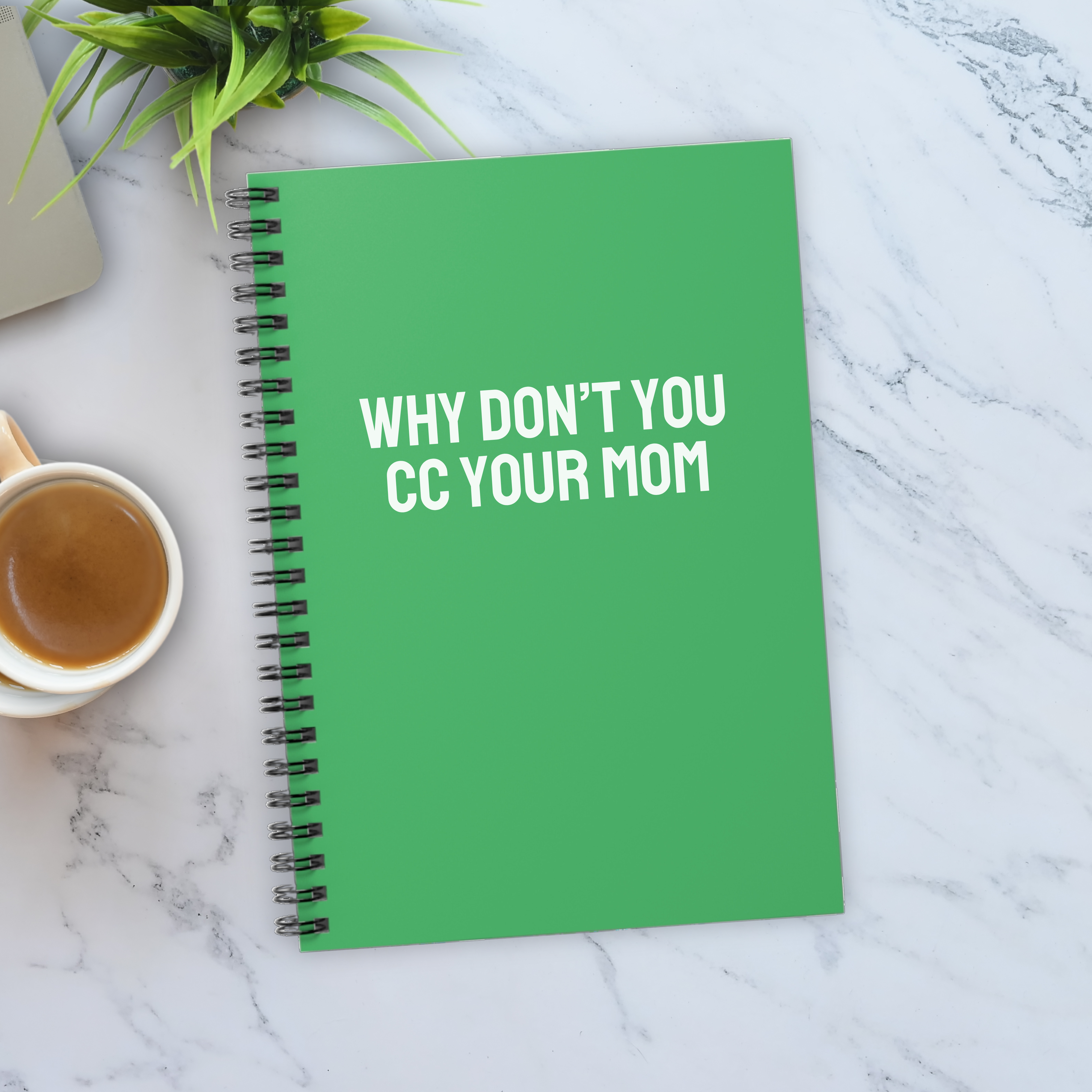 Why don’t you cc your mom Notebook