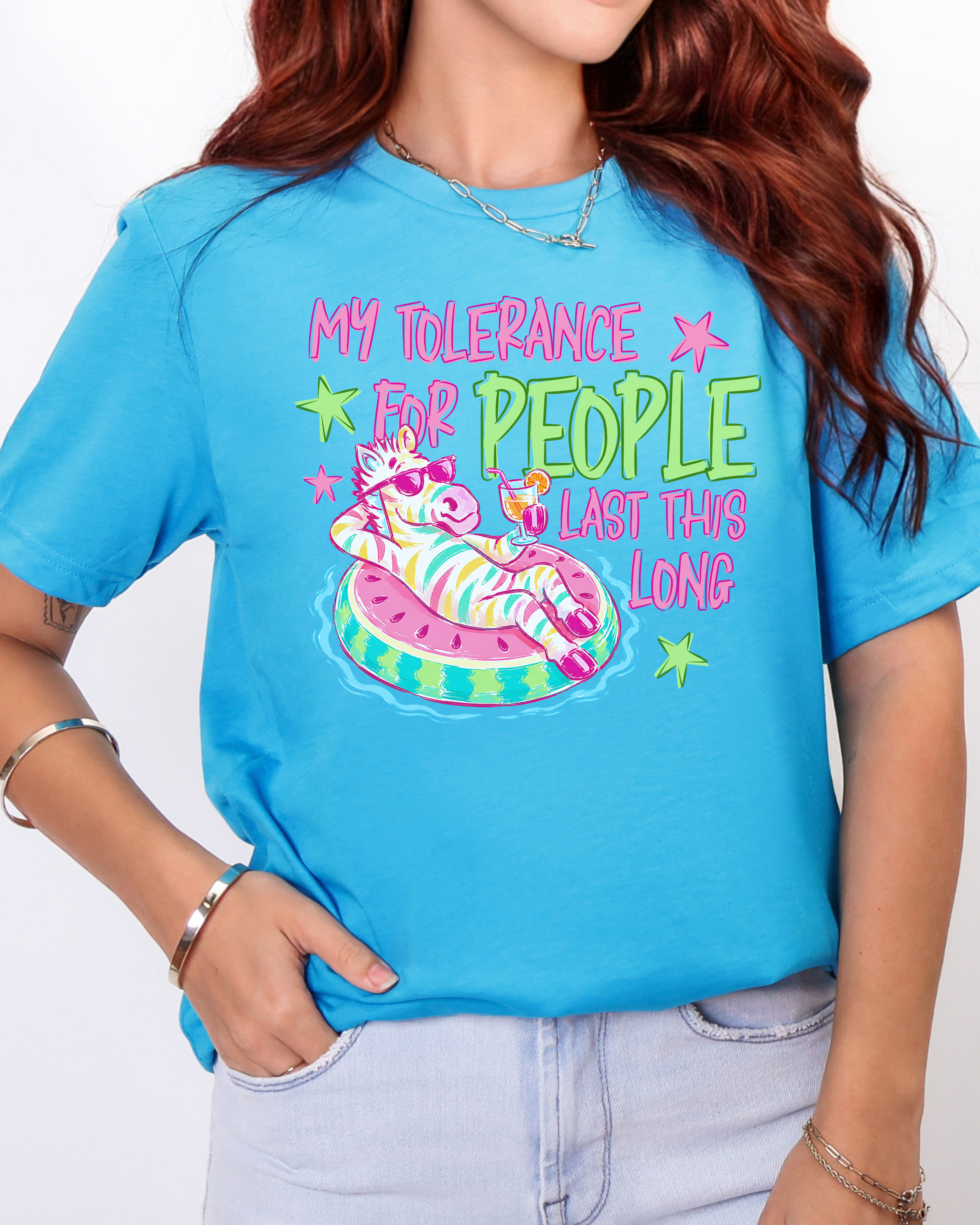 My Tolerance For People Lasts This Long Tshirt