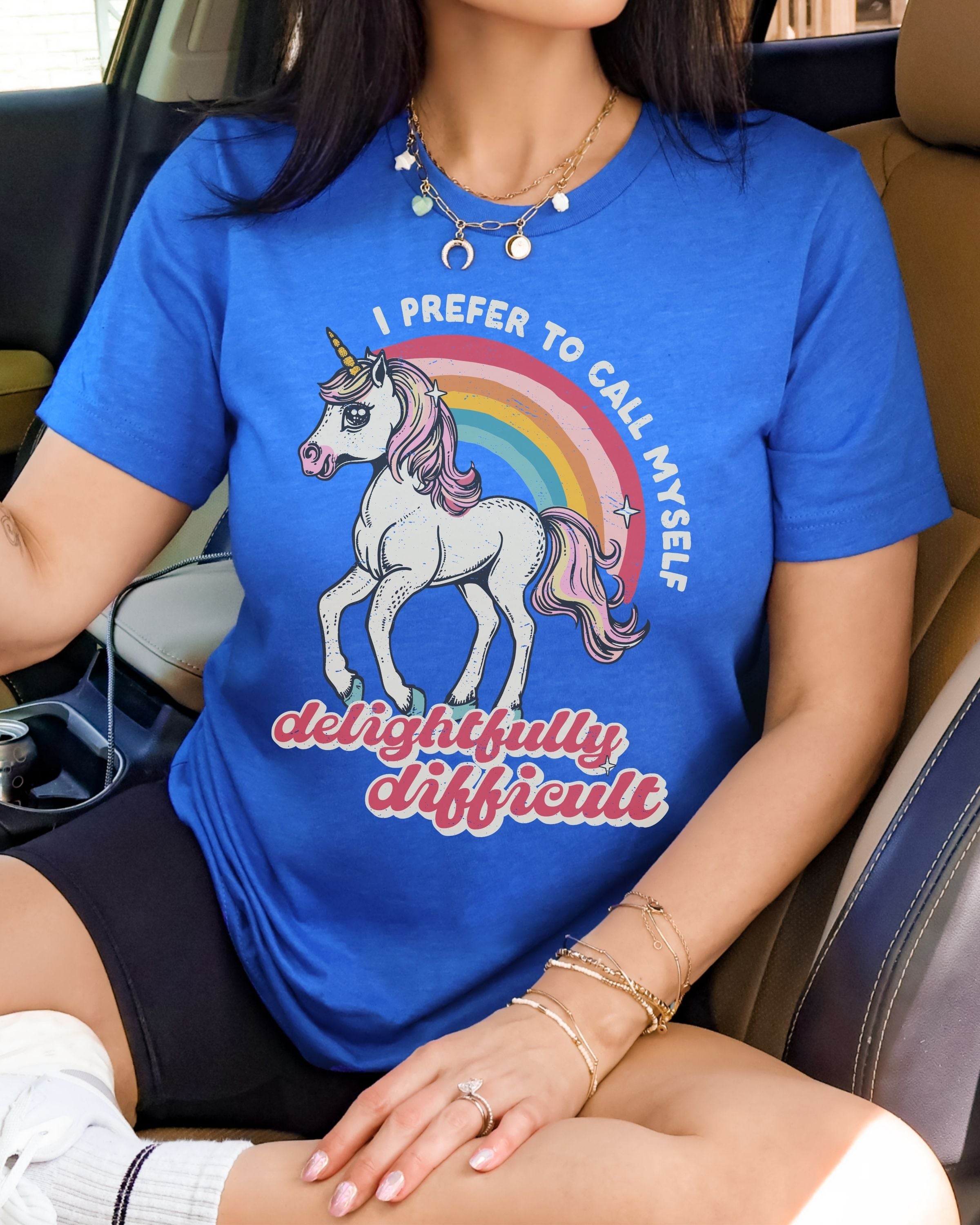 I Prefer To Call Myself Delightfully Difficult Tshirt