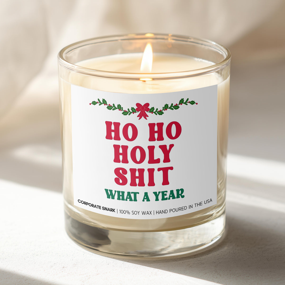 Ho Ho Holy Shit Candle
