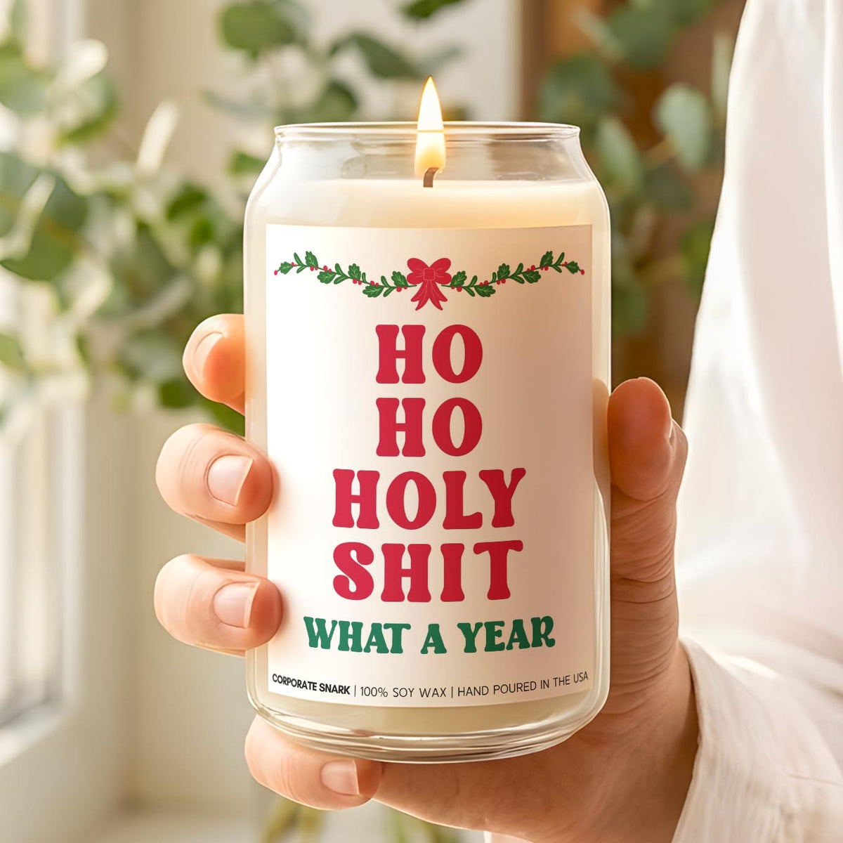 Ho Ho Holy Shit Candle