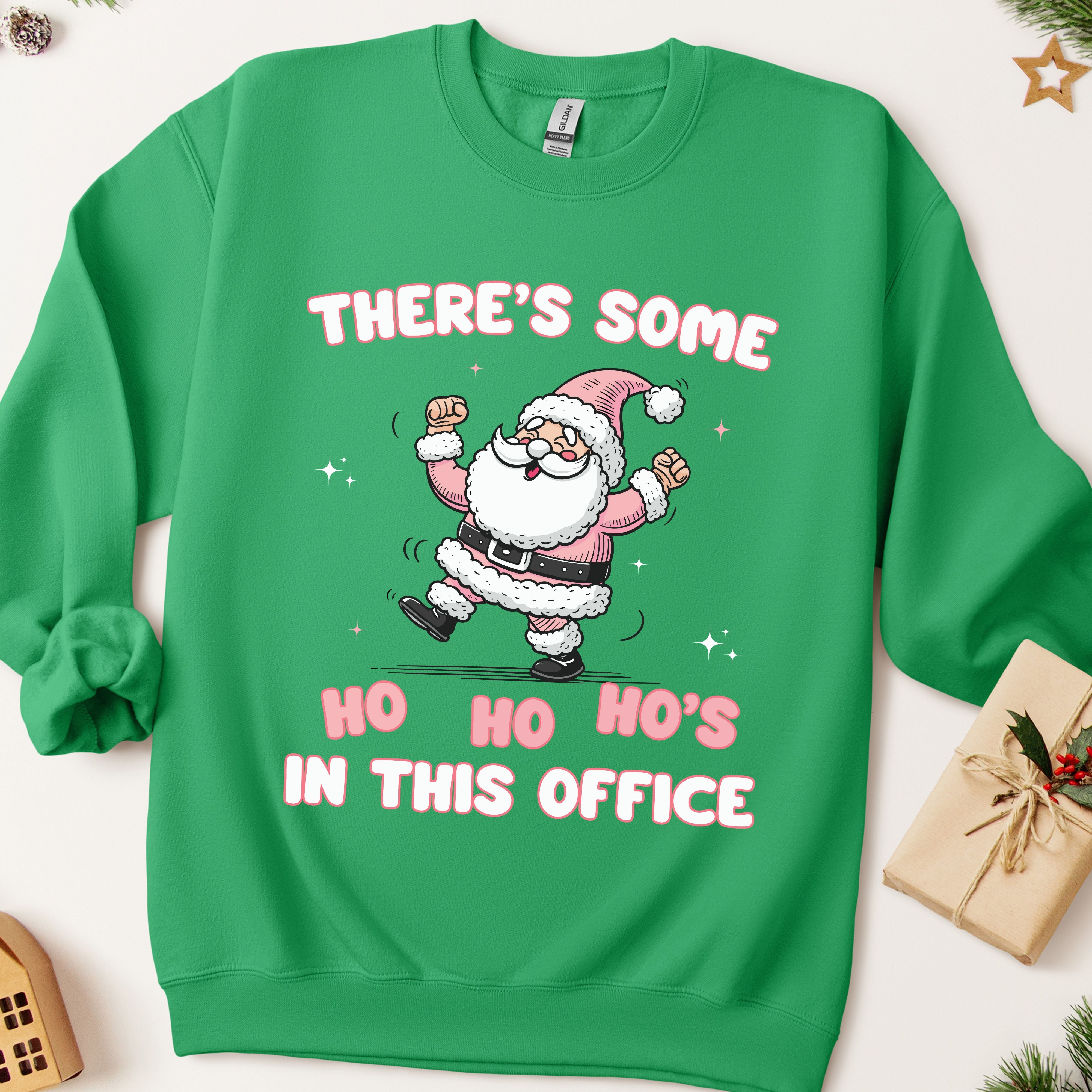 There's Some Ho Ho Ho's In This Office Sweatshirt