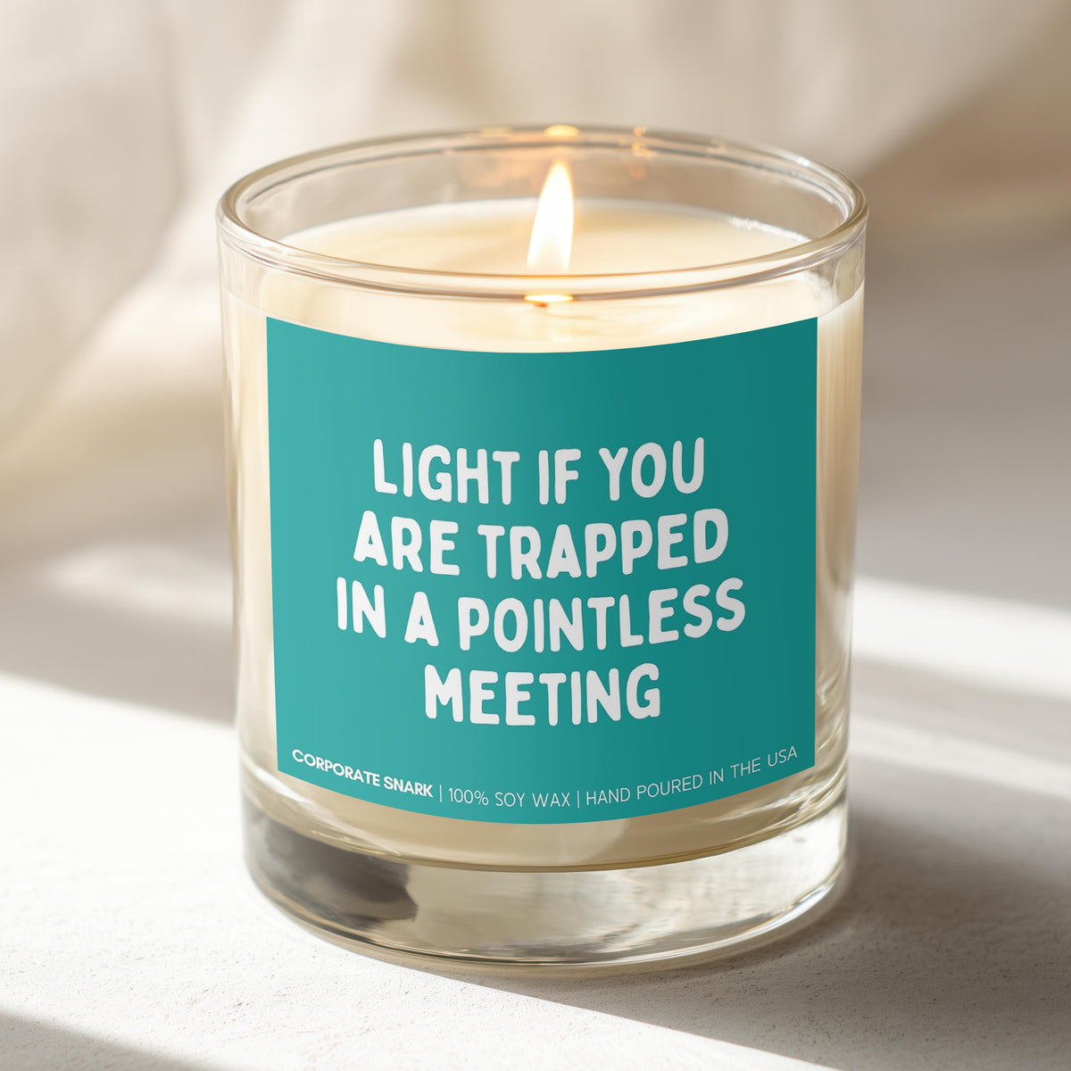 Light This If You Are Trapped Candle