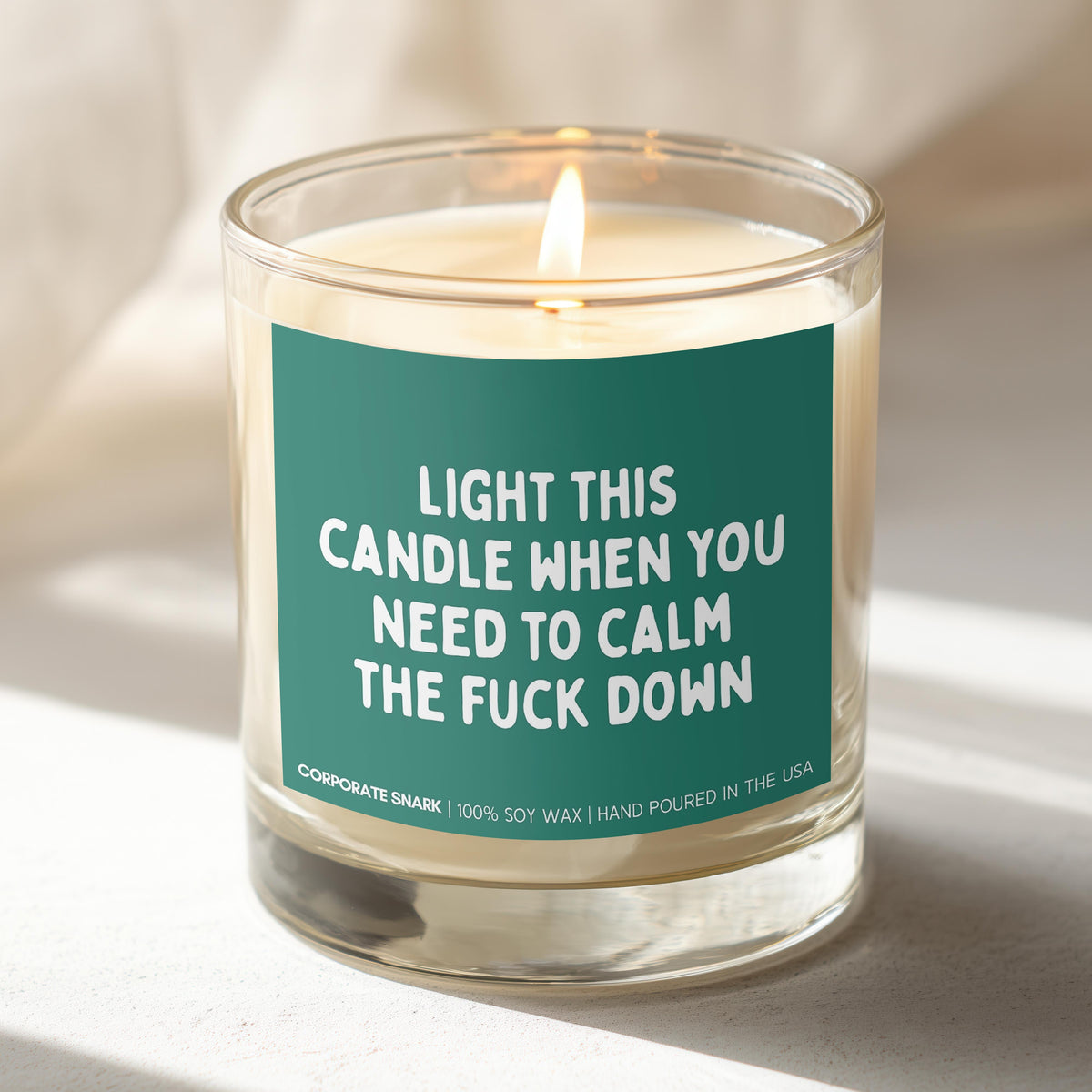 Light This When You Need To Calm Down Candle