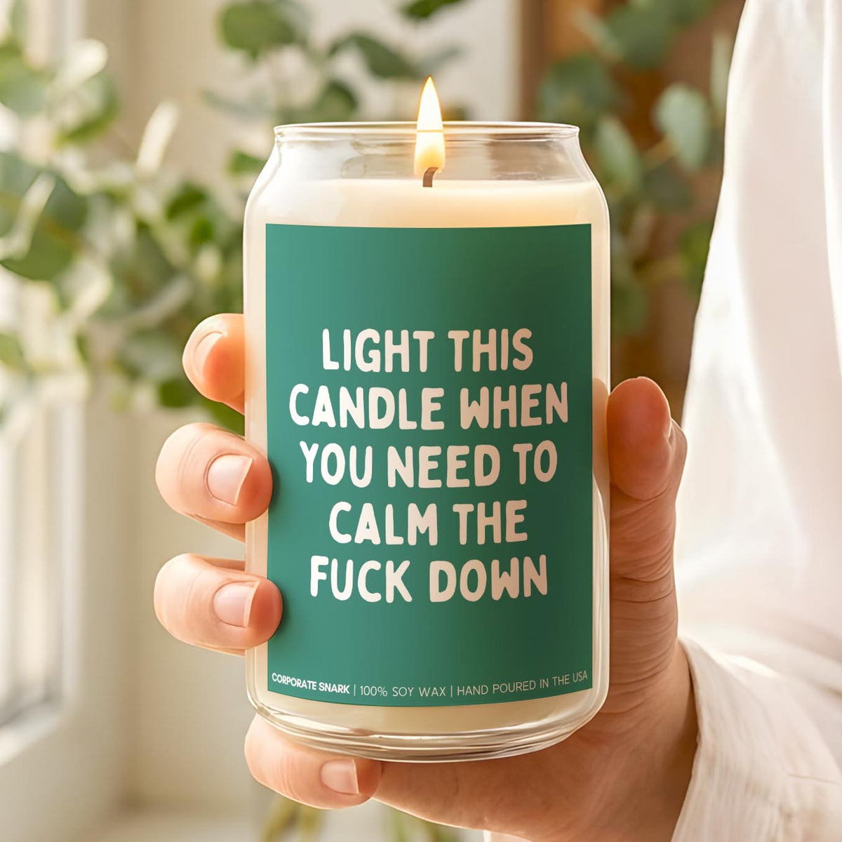 Light This When You Need To Calm Down Candle
