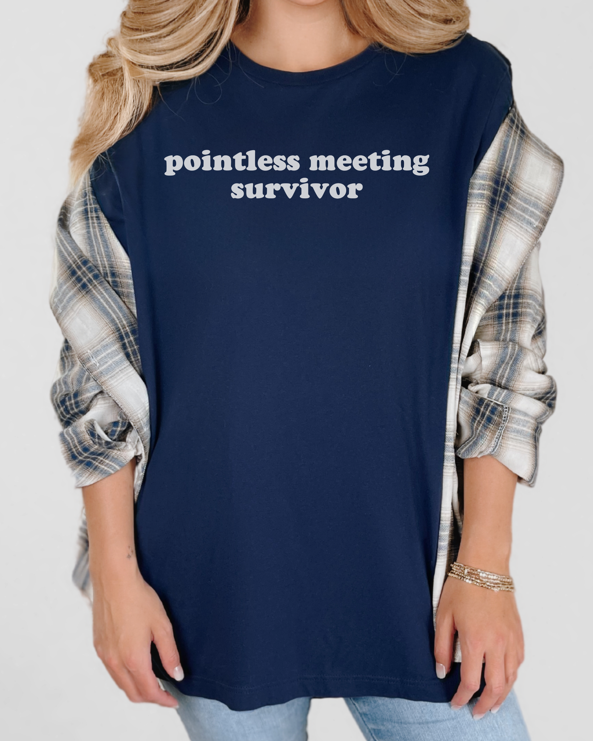Pointless Meeting Survivor Tshirt